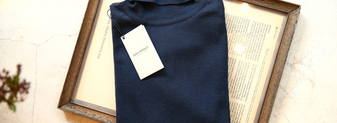 JOHN SMEDLEY (ジョンスメドレー) ORTA (オルタ) 30G Merino Wool (30ゲージメリノウール) タートルネックセーター BLACK (ブラック) Made in England (イギリス製) 2018 秋冬 johnsmedley ジョンスメドレー 愛知 名古屋 ZODIAC ゾディアック alto e diritto altoediritto アルトエデリット タートル