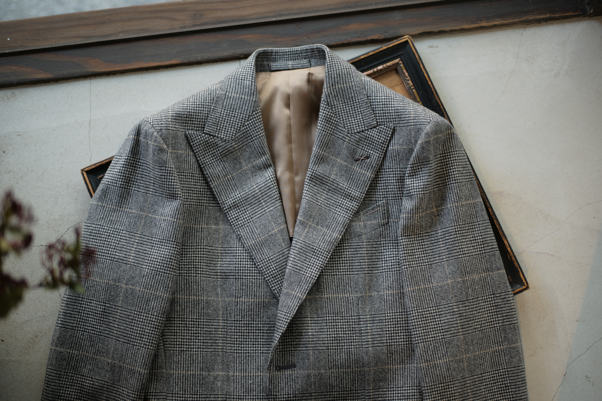 LARDINI (ラルディーニ) SARTORIA (サルトリア) フラノウール生地 ブリティッシュ グレンチェック スーツ GRAY (グレー・11) 2018 秋冬 lardini 愛知 名古屋 Alto e Diritto アルト エ デリット alto ed diritto アルトエデリット altoediritto