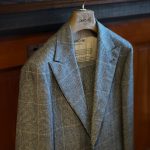 LARDINI (ラルディーニ) SARTORIA (サルトリア) フラノウール生地 ブリティッシュ グレンチェック スーツ GRAY (グレー・11) 2018 秋冬のイメージ