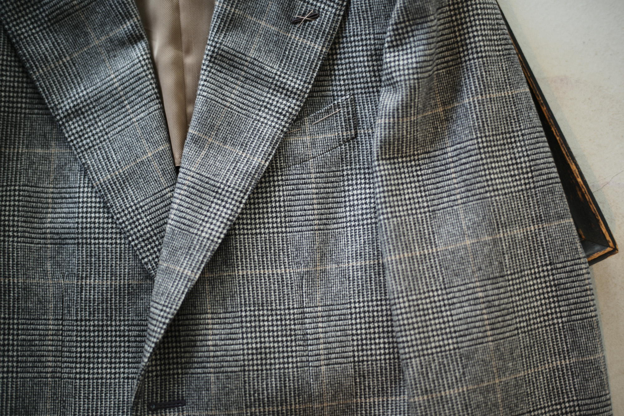 LARDINI (ラルディーニ) SARTORIA (サルトリア) フラノウール生地 ブリティッシュ グレンチェック スーツ GRAY (グレー・11) 2018 秋冬 lardini 愛知 名古屋 Alto e Diritto アルト エ デリット alto ed diritto アルトエデリット altoediritto