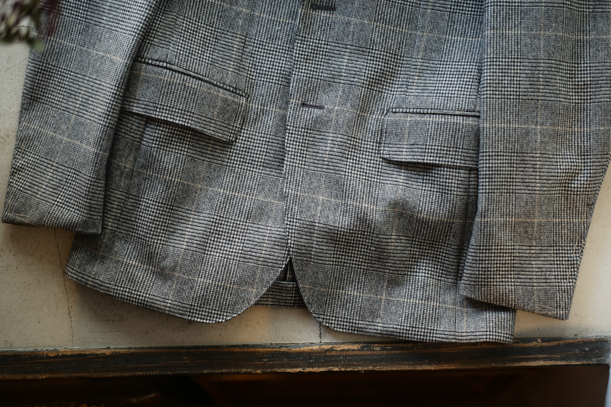 LARDINI (ラルディーニ) SARTORIA (サルトリア) フラノウール生地 ブリティッシュ グレンチェック スーツ GRAY (グレー・11) 2018 秋冬 lardini 愛知 名古屋 Alto e Diritto アルト エ デリット alto ed diritto アルトエデリット altoediritto