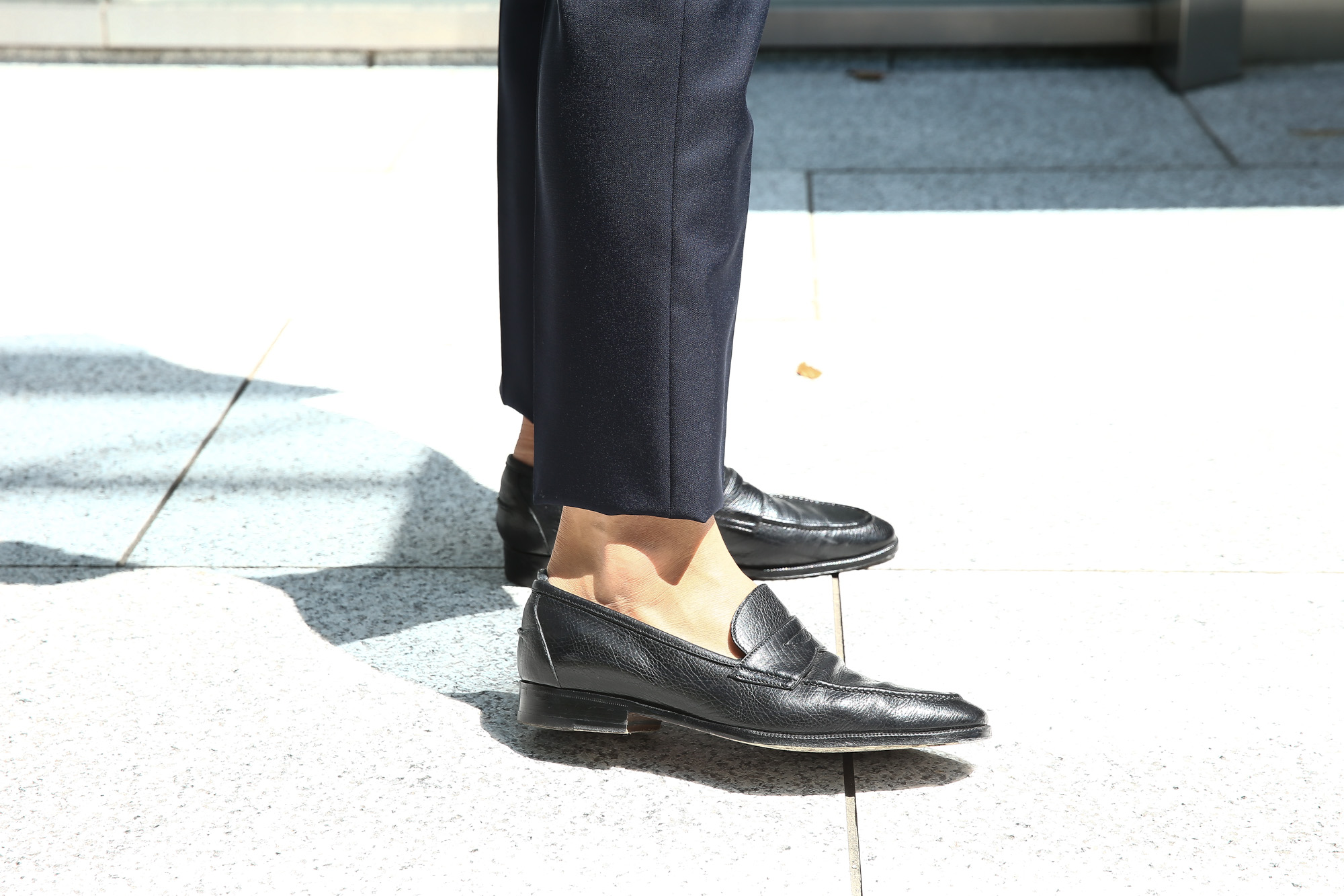 LARDINI (ラルディーニ) SARTORIA (サルトリア) トロピカル サマーウール 段返り3B サマー スーツ NAVY (ネイビー・5) Made in italy (イタリア製) 2018 春夏新作 lardini ラルディーニ 　愛知 名古屋 Alto e Diritto アルト エ デリット