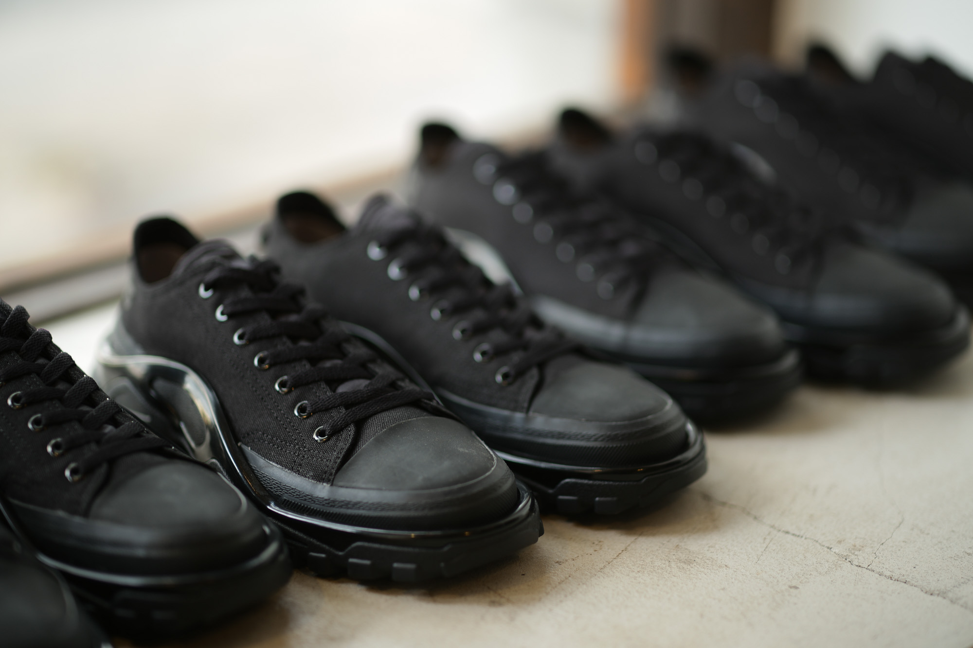 adidas by RAF SIMONS (アディダス バイ ラフシモンズ) RS DETROIT RUNNER (RS デトロイト ランナー) ダッド スニーカー CBLACK/CBLACK/CBLACK (ブラック) 2018 adidas rafsimons 愛知 名古屋 Alto e Diritto アルト エ デリット alto e diritto アルトエデリット US6,US6.5,US7,US7.5,US8,US8.5,US9,US9.5,US10,US10.5,US11,US11.5