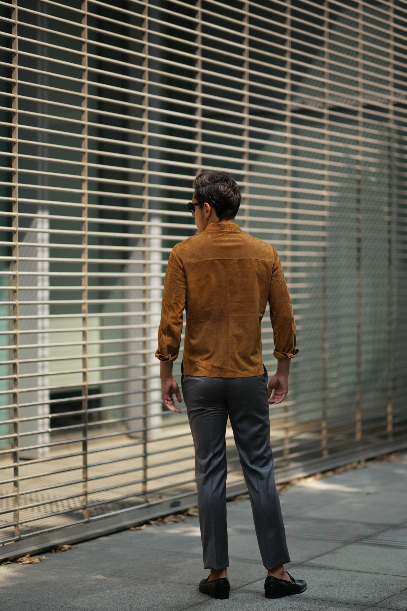 Alfredo Rifugio (アルフレード リフージオ) SS326 CAMOSCIO Summer Suede Leather Shirts サマースウェード レザーシャツ CAMEL (キャメル) made in italy (イタリア製) 2019 春夏 alfredorifujio アルフレードリフージオ 愛知 名古屋 Alto e Diritto アルト エ デリット alto e diritto アルトエデリット レザージャケット 素肌にレザー 42,44,46,48,50,52