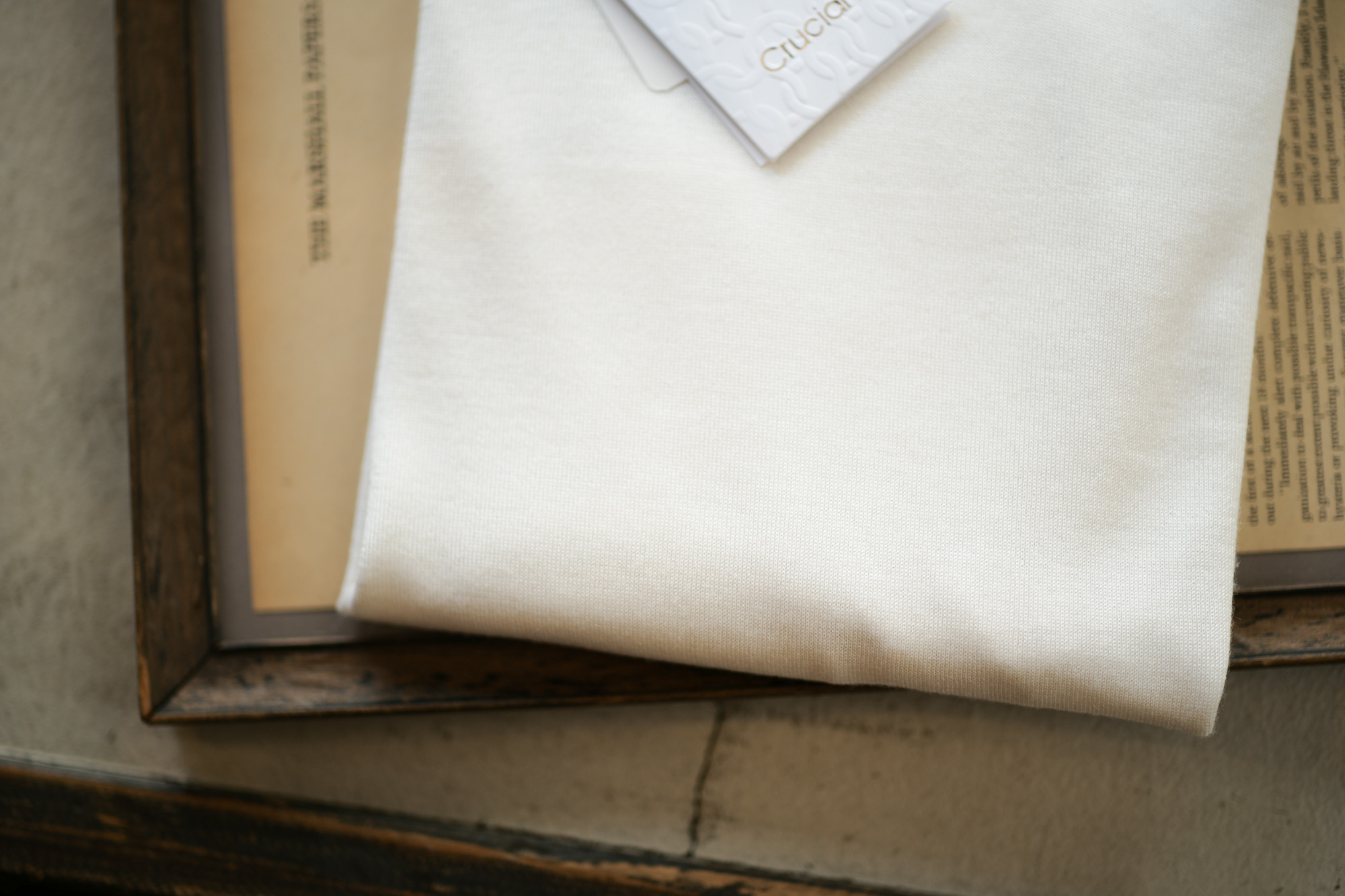 Cruciani (クルチアーニ) Silk Cashmere Turtle Neck Sweater (シルクカシミヤ タートルネック セーター) ハイゲージ シルクカシミヤニット セーター OFF WHITE (オフホワイト・120A) made in italy (イタリア製) 2018 秋冬新作 cruciani silkcashmere タートルネック カシミアタートル　カシミヤタートル 愛知 名古屋 Alto e Diritto アルト エ デリット alto e diritto アルトエデリット altoediritto