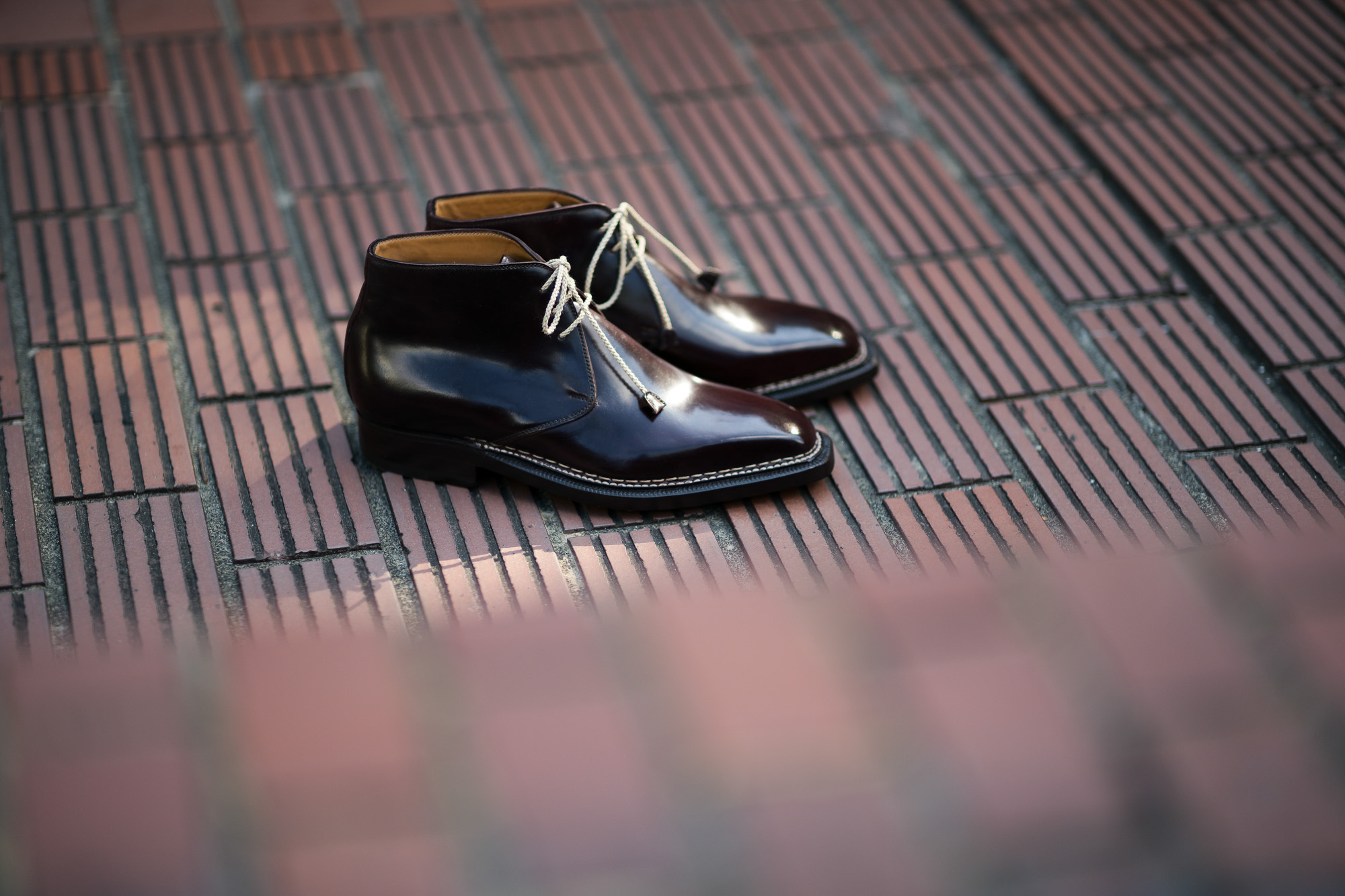 ENZO BONAFE(エンツォボナフェ) ART.3722 Chukka boots チャッカブーツ Horween Shell Cordovan Leather ホーウィン社 シェルコードバンレザー ノルベジェーゼ製法 チャッカブーツ コードバンブーツ No.8(バーガンディー)  made in italy (イタリア製) 2019 春夏 愛知 名古屋 Alto e Diritto アルト エ デリット エンツォボナフェ コードバン チャッカ　5.5,6,6.5,7,7.5,8,8.5,9,9.5