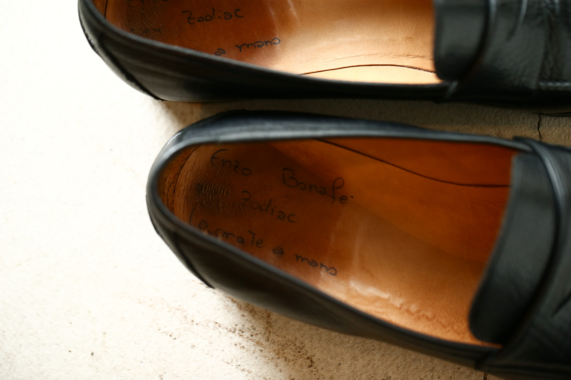 ENZO BONAFE(エンツォボナフェ) ART. EB-08 Coin Loafer コインローファー LAMA ラマレザー ドレスシューズ ローファー NERO(ブラック) made in italy (イタリア製) 2019 春夏 【ご予約受付中】 愛知 名古屋 enzobonafe エンツォボナフェ eb08 ローファー zodiac nagoya alto e diritto altoediritto アルトエデリット コードバン