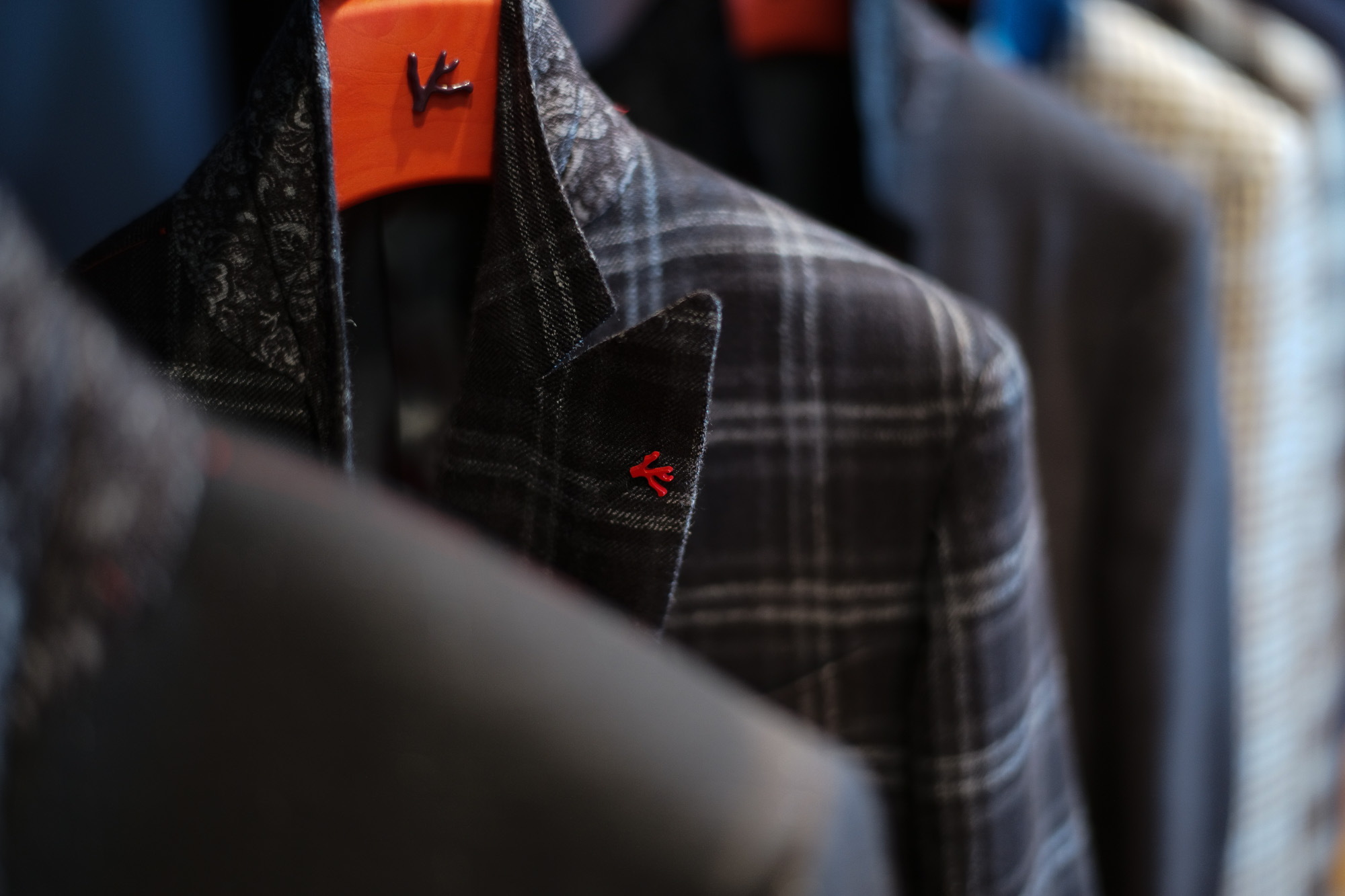 ISAIA イザイア 2019 メイン 春夏 展示会へ。 愛知 名古屋 Alto e Diritto アルト エ デリット alto e diritto アルトエデリット イザイア CORTINA コルティナ SAILOR セイラー LEUCA レウカ  GREGORY グレゴリー CUBA キューバ ウール シルク リネン　ウールカシミア ツイード ジャケット