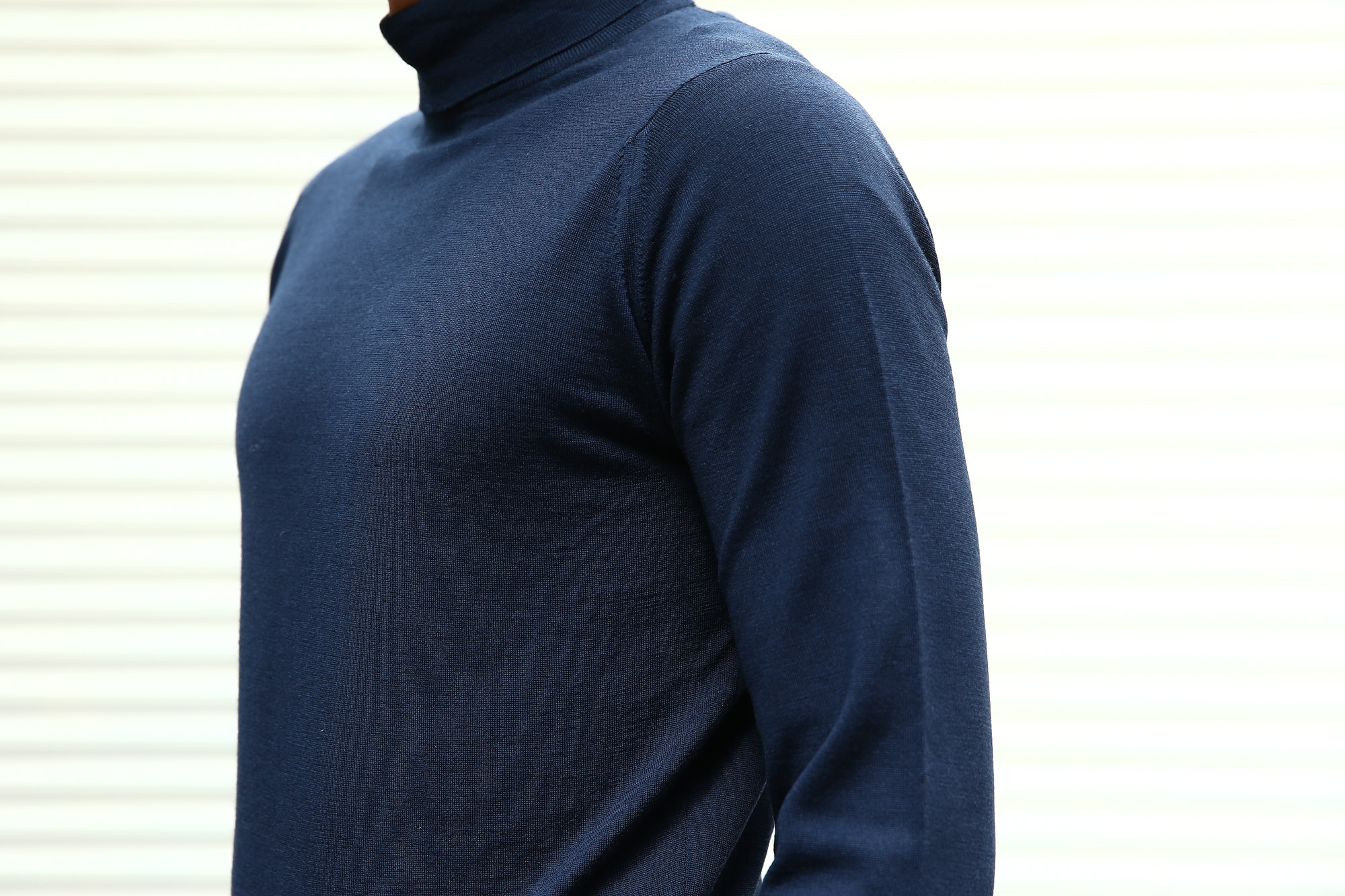 JOHN SMEDLEY (ジョンスメドレー) ORTA (オルタ) 30G Merino Wool (30ゲージメリノウール) タートルネックセーター MIDNIGHT (ミッドナイト) Made in England (イギリス製) 2018 秋冬 johnsmedley ジョンスメドレー 愛知 名古屋 Alto e Diritto アルト エ デリット alto e diritto altoediritto アルトエデリット タートル