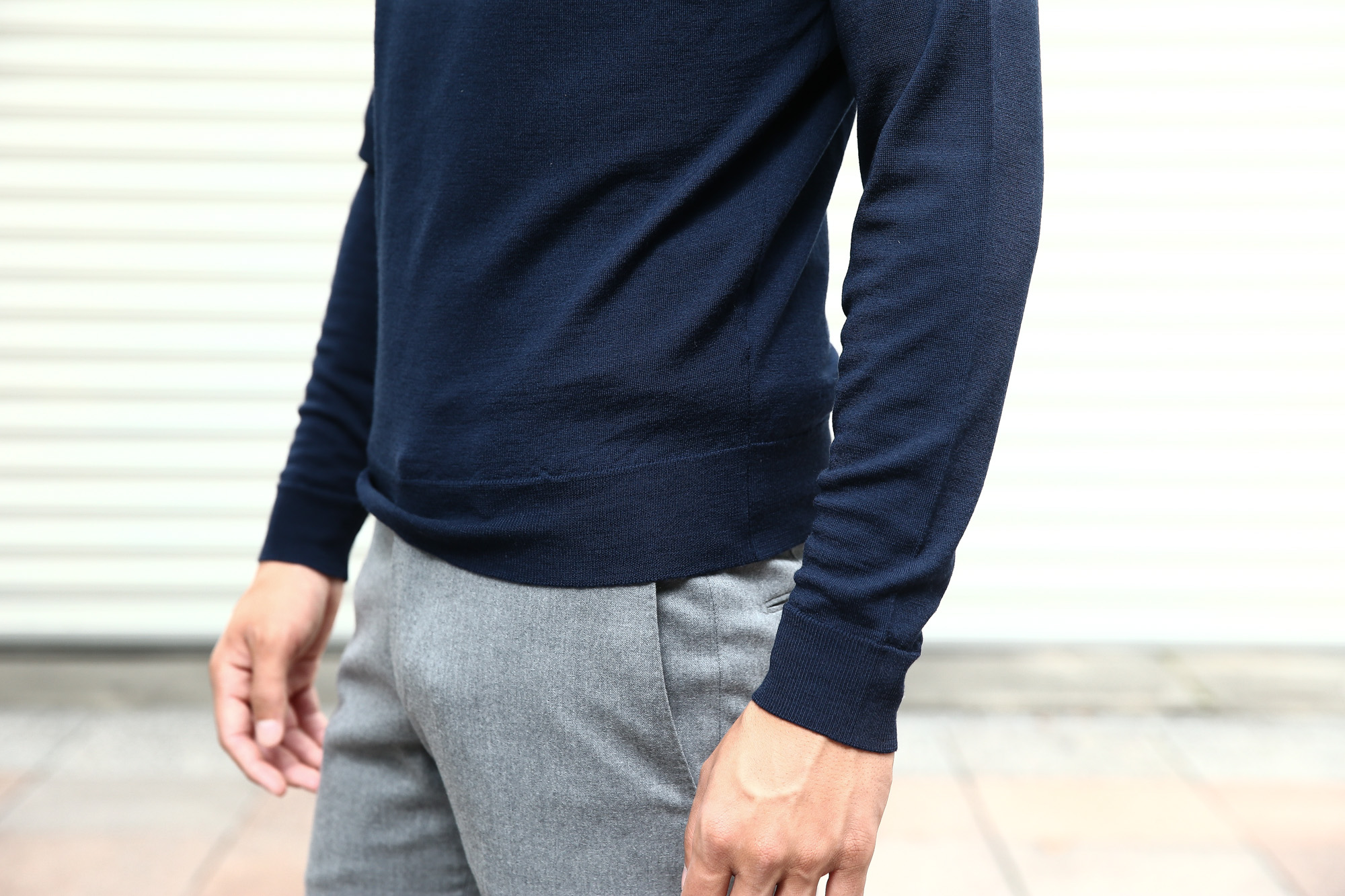 JOHN SMEDLEY (ジョンスメドレー) ORTA (オルタ) 30G Merino Wool (30ゲージメリノウール) タートルネックセーター MIDNIGHT (ミッドナイト) Made in England (イギリス製) 2018 秋冬 johnsmedley ジョンスメドレー 愛知 名古屋 Alto e Diritto アルト エ デリット alto e diritto altoediritto アルトエデリット タートル