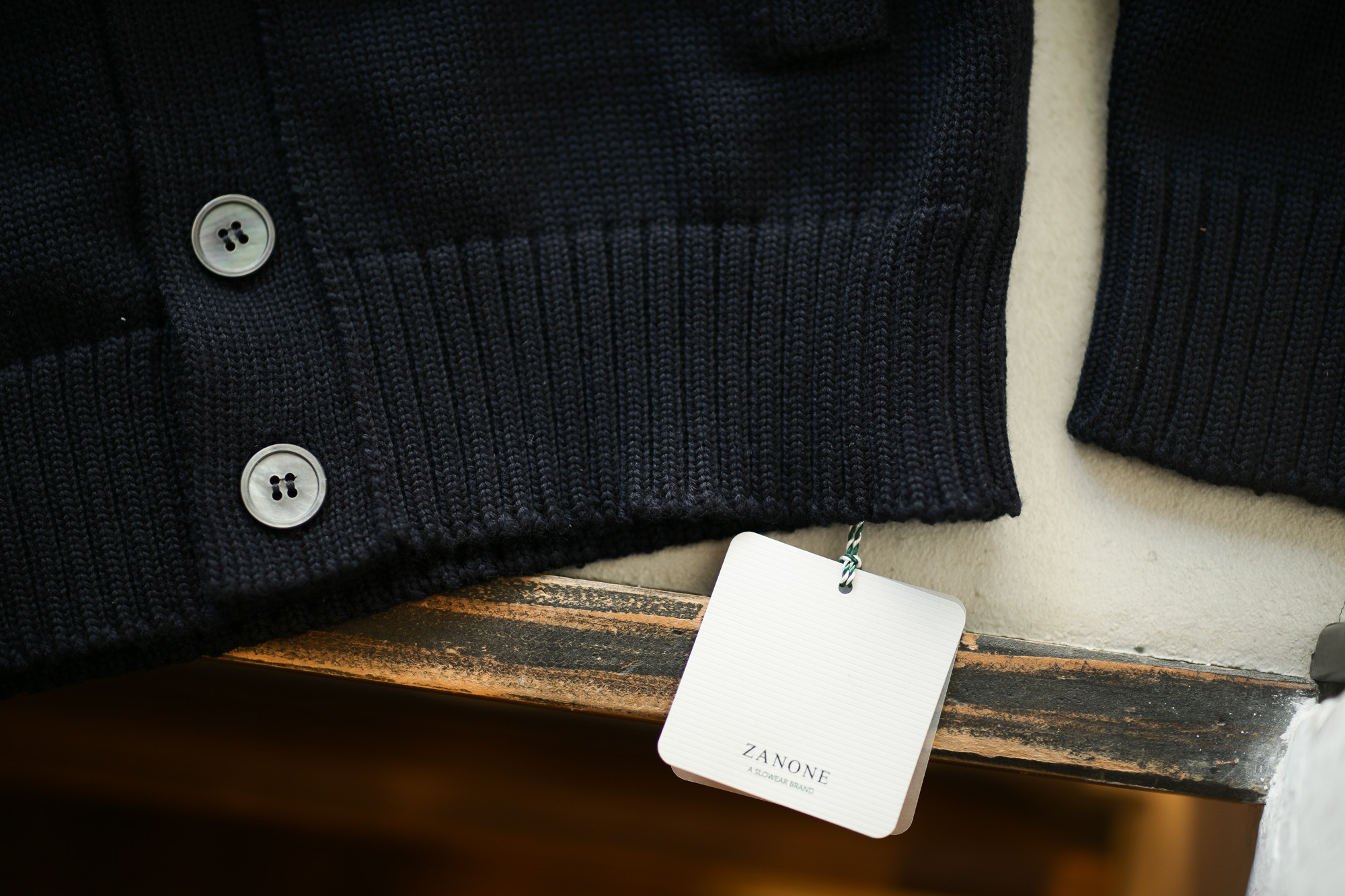 ZANONE (ザノーネ) CHIOTO KYOTO (キョウト キョート) 810740 z0229 (ミドルゲージ ニット ジャケット) NAVY (ネイビー・Z1375) MADE IN ITALY(イタリア製) 2018 秋冬新作 zanone 愛知 名古屋 Alto e Diritto アルト エ デリット alto e diritto アルトエデリット ニット