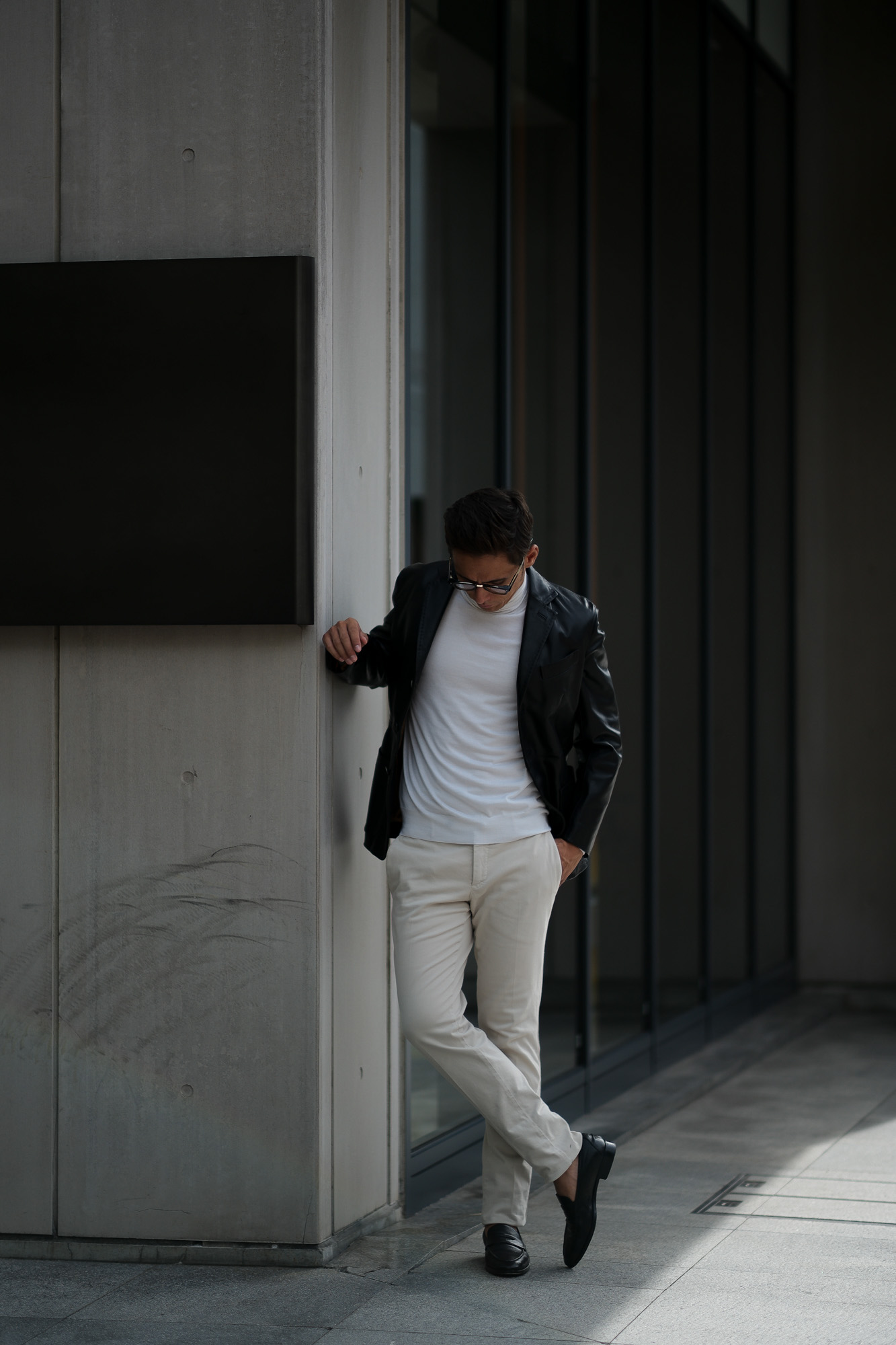 CINQUANTA (チンクアンタ) H613 SINGLE TAILORED JACKET CAVALLO