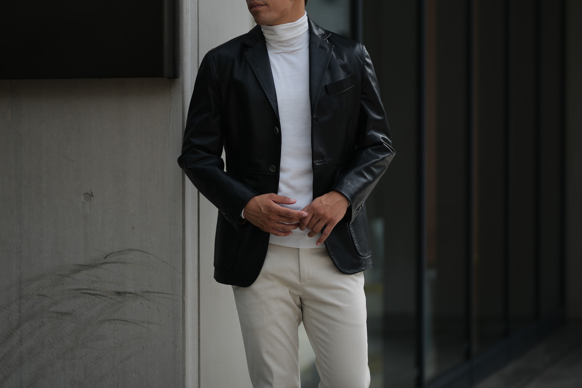 CINQUANTA (チンクアンタ) H613 SINGLE TAILORED JACKET CAVALLO (シングル テーラード