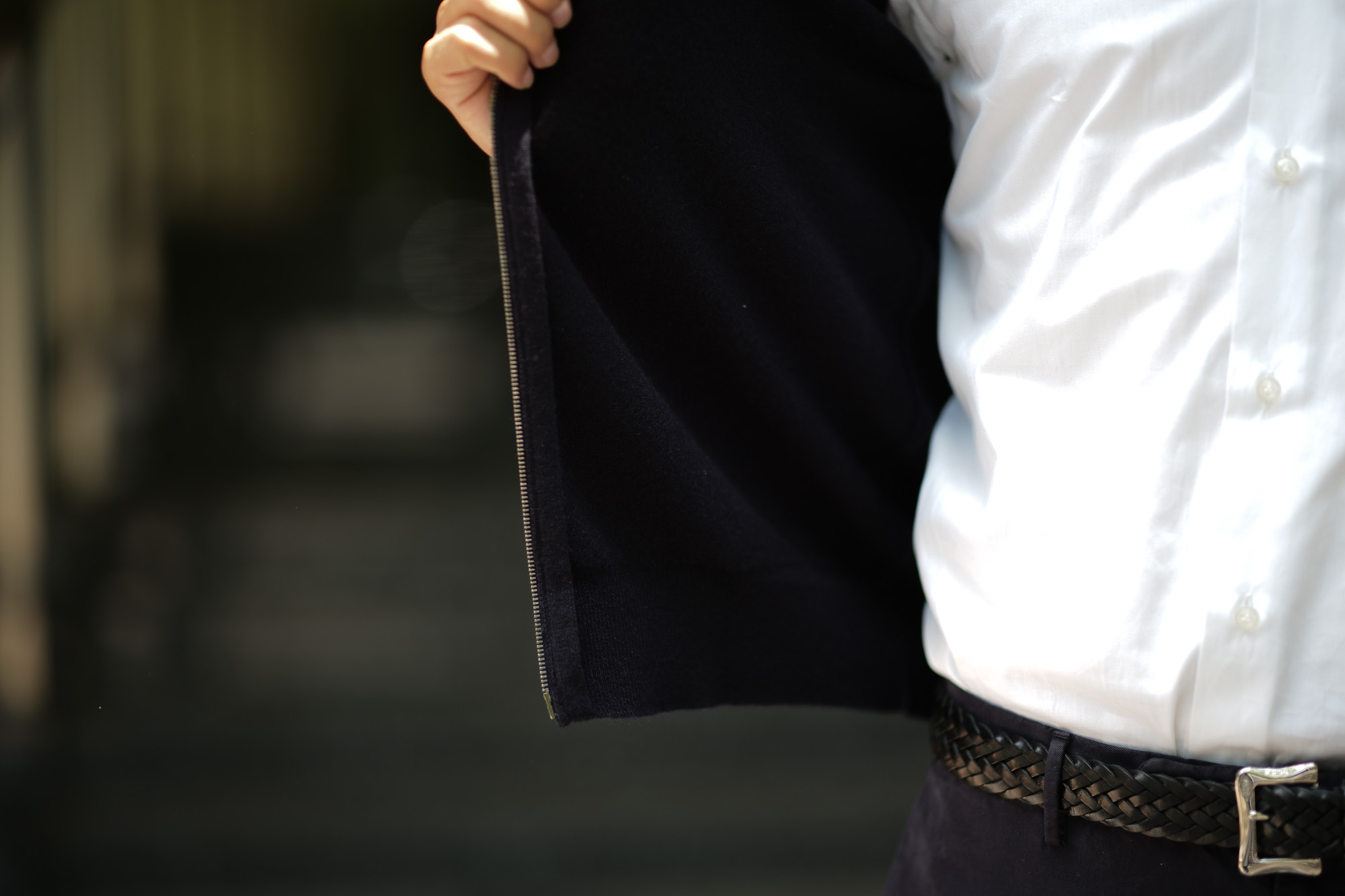 Cruciani (クルチアーニ) Cashmere Zip Up Cardigan (カシミヤ Cruciani (クルチアーニ) Cashmere Zip Up Cardigan (カシミヤ
