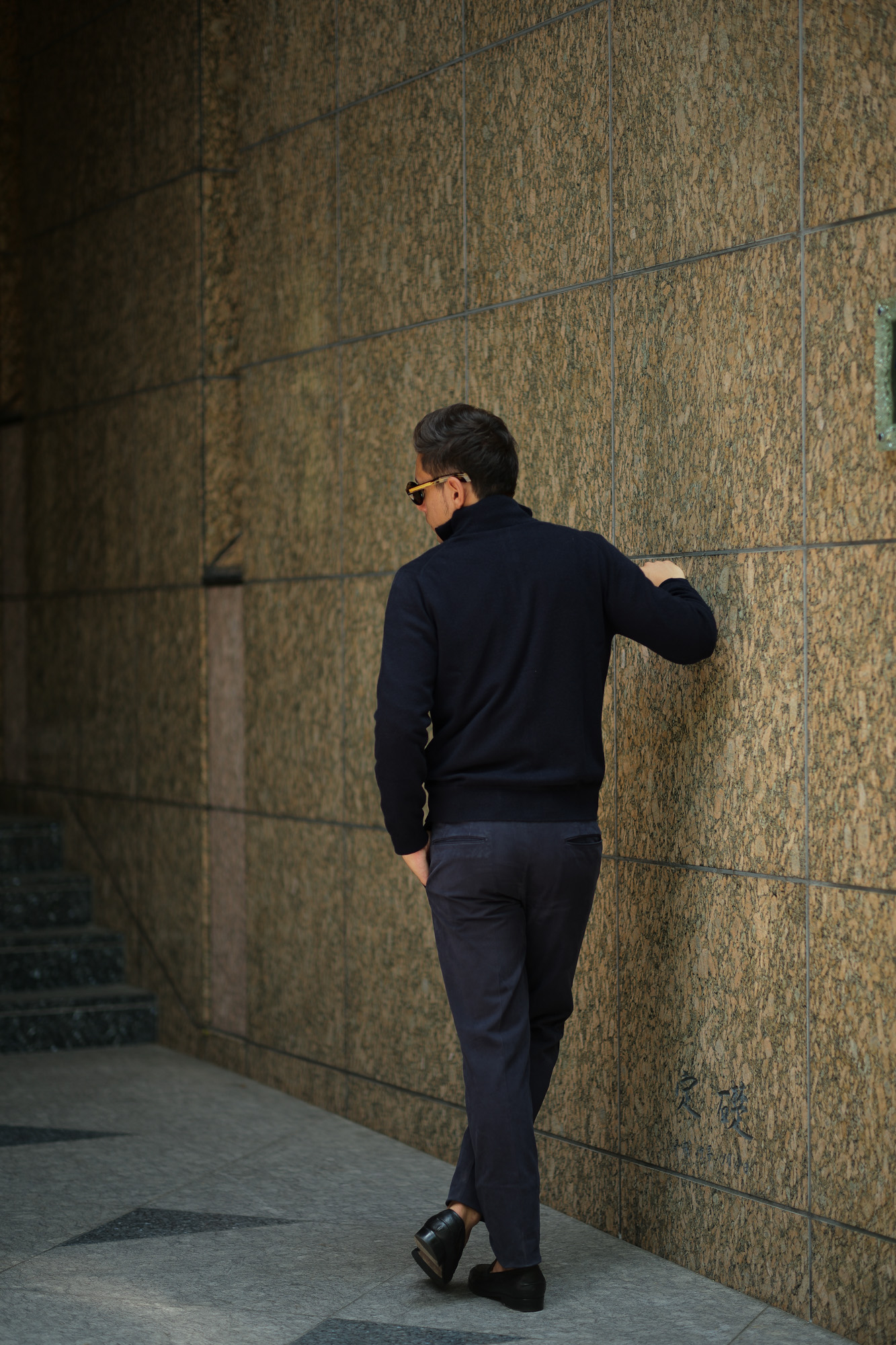 Cruciani (クルチアーニ) Cashmere Zip Up Cardigan (カシミヤ