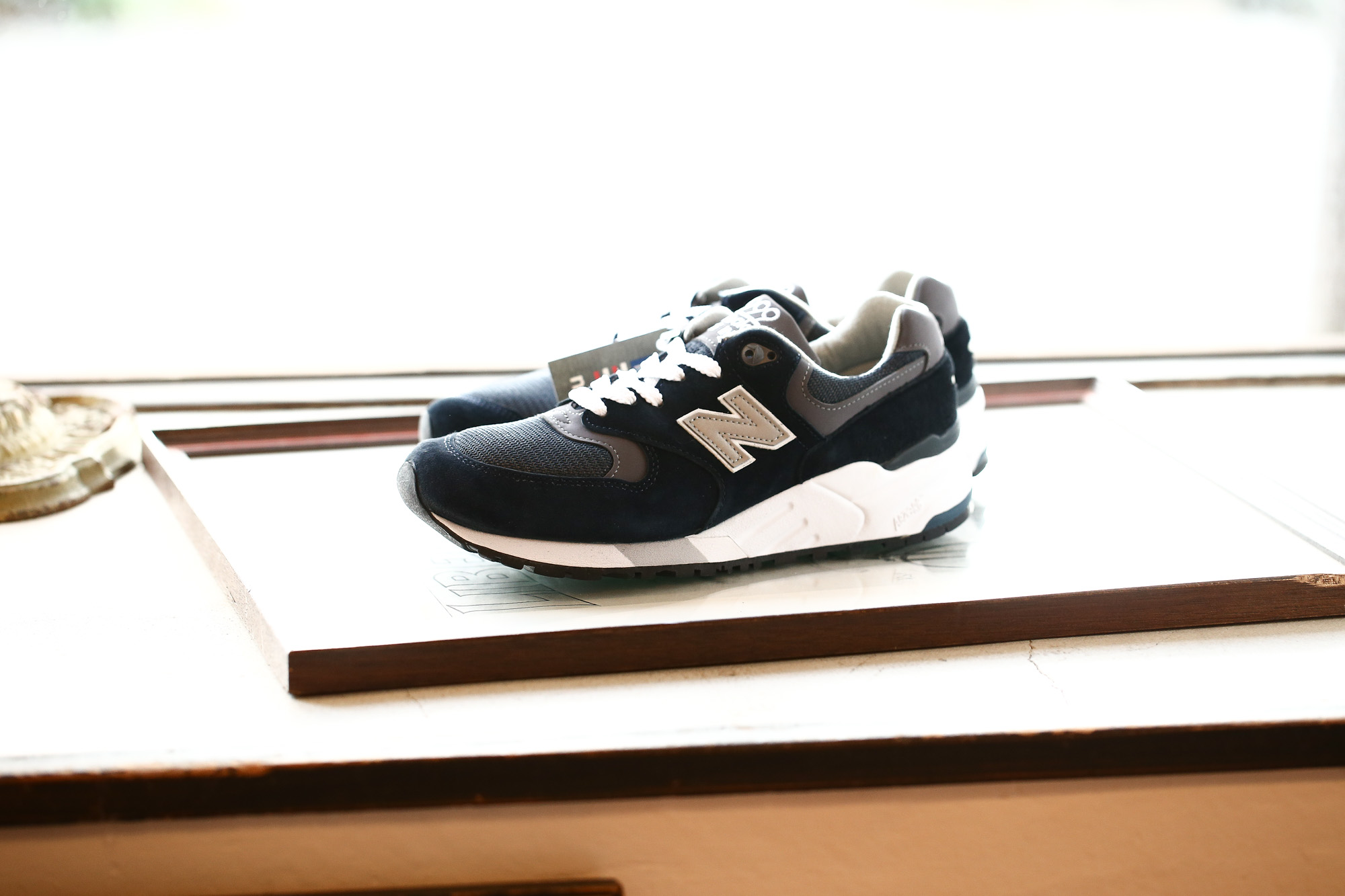 new balance (ニューバランス) M999 CBL  (CLASSICS TRADITIONNELS) LIMITED EDITION レザースニーカー NAVY (ネイビー・CBL) Made in USA (アメリカ製) 2018 秋冬新作 newbalance 愛知 名古屋 alto e diritto アルトエデリット