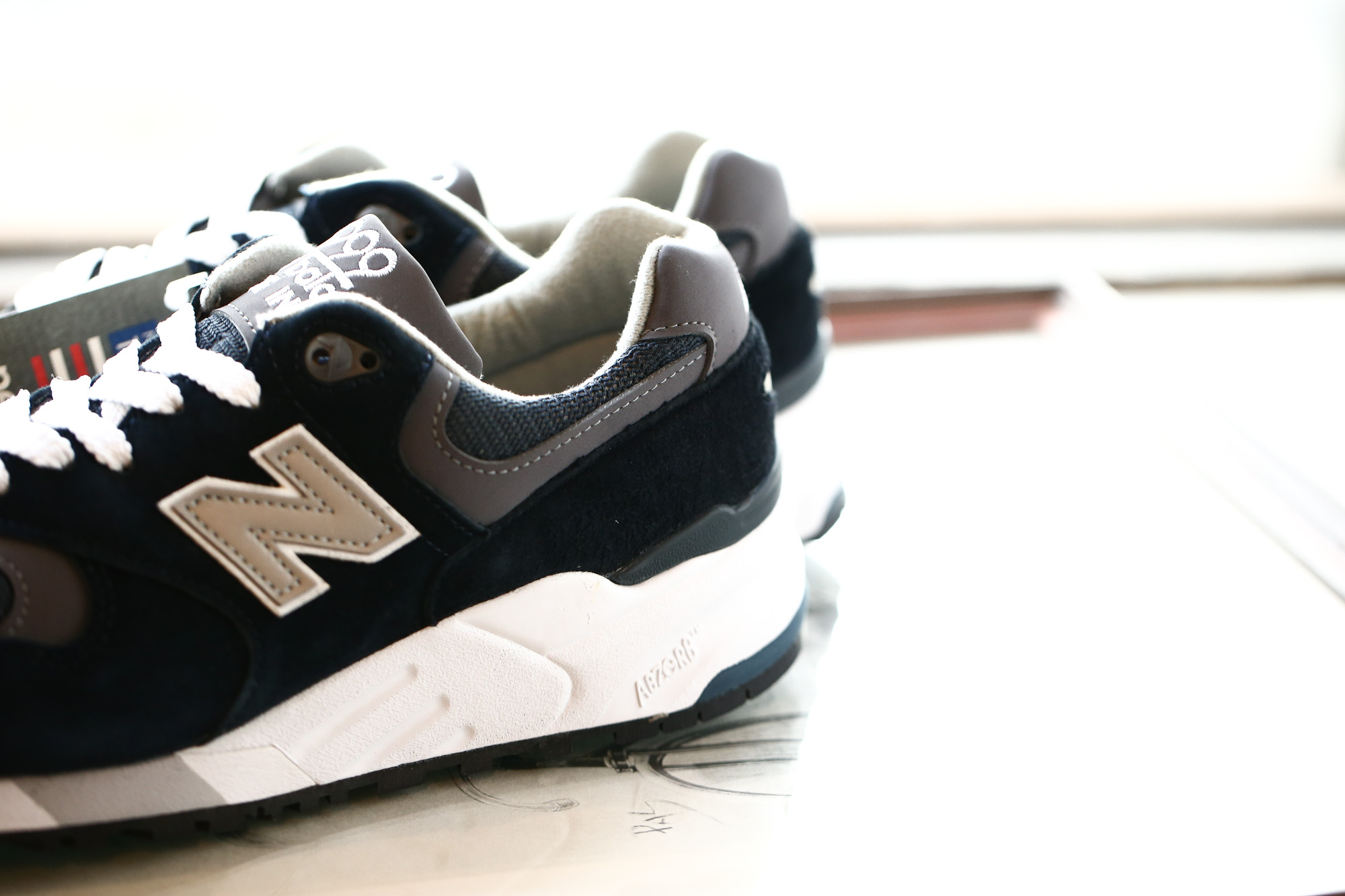 new balance (ニューバランス) M999 CBL  (CLASSICS TRADITIONNELS) LIMITED EDITION レザースニーカー NAVY (ネイビー・CBL) Made in USA (アメリカ製) 2018 秋冬新作 newbalance 愛知 名古屋 alto e diritto アルトエデリット