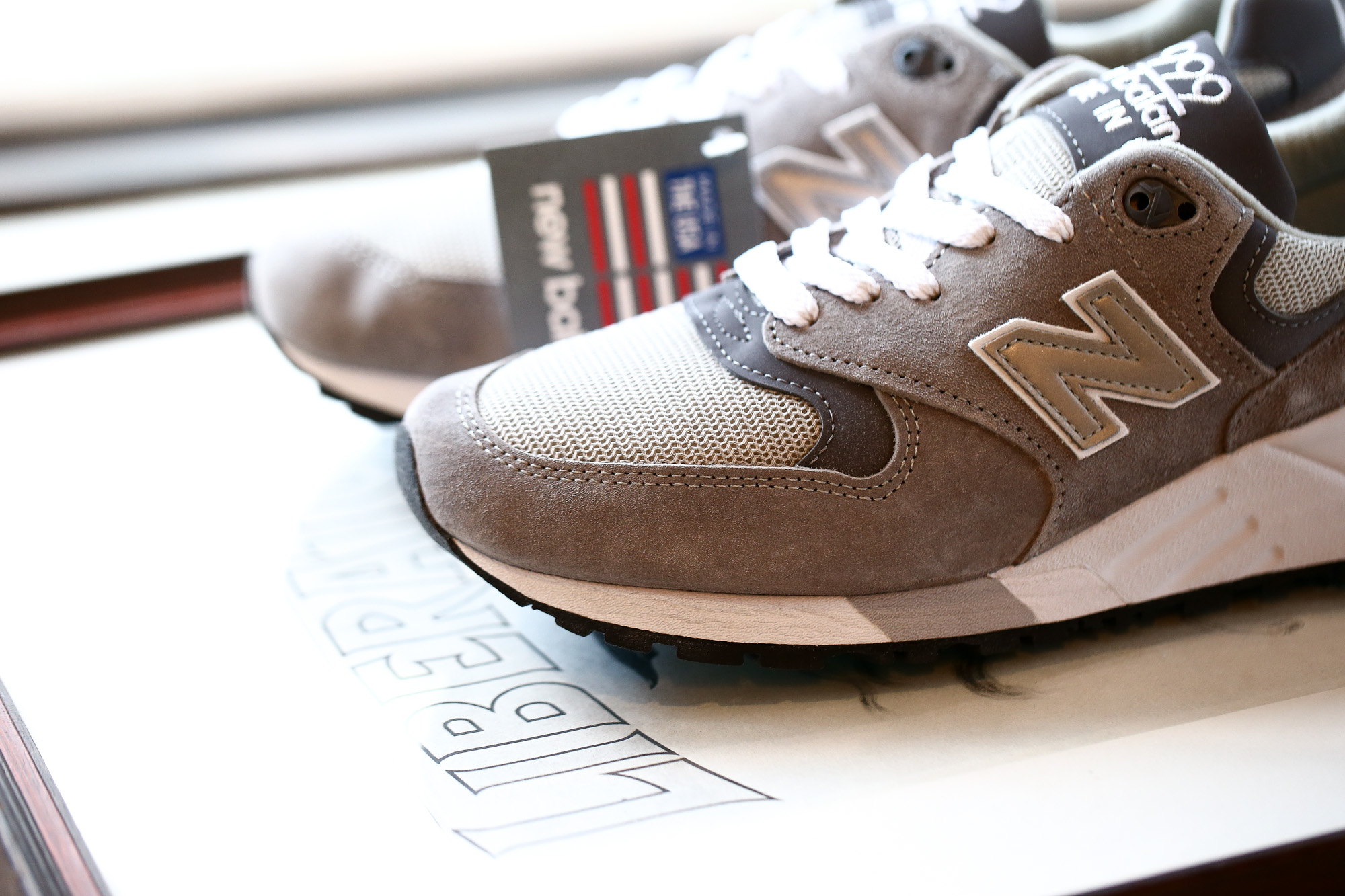 new balance (ニューバランス) M999 CGL  (CLASSICS TRADITIONNELS) LIMITED EDITION レザースニーカー GRAY (グレー・CGL) Made in USA (アメリカ製) 2018 秋冬新作 newbalance 愛知 名古屋 alto e diritto アルトエデリット