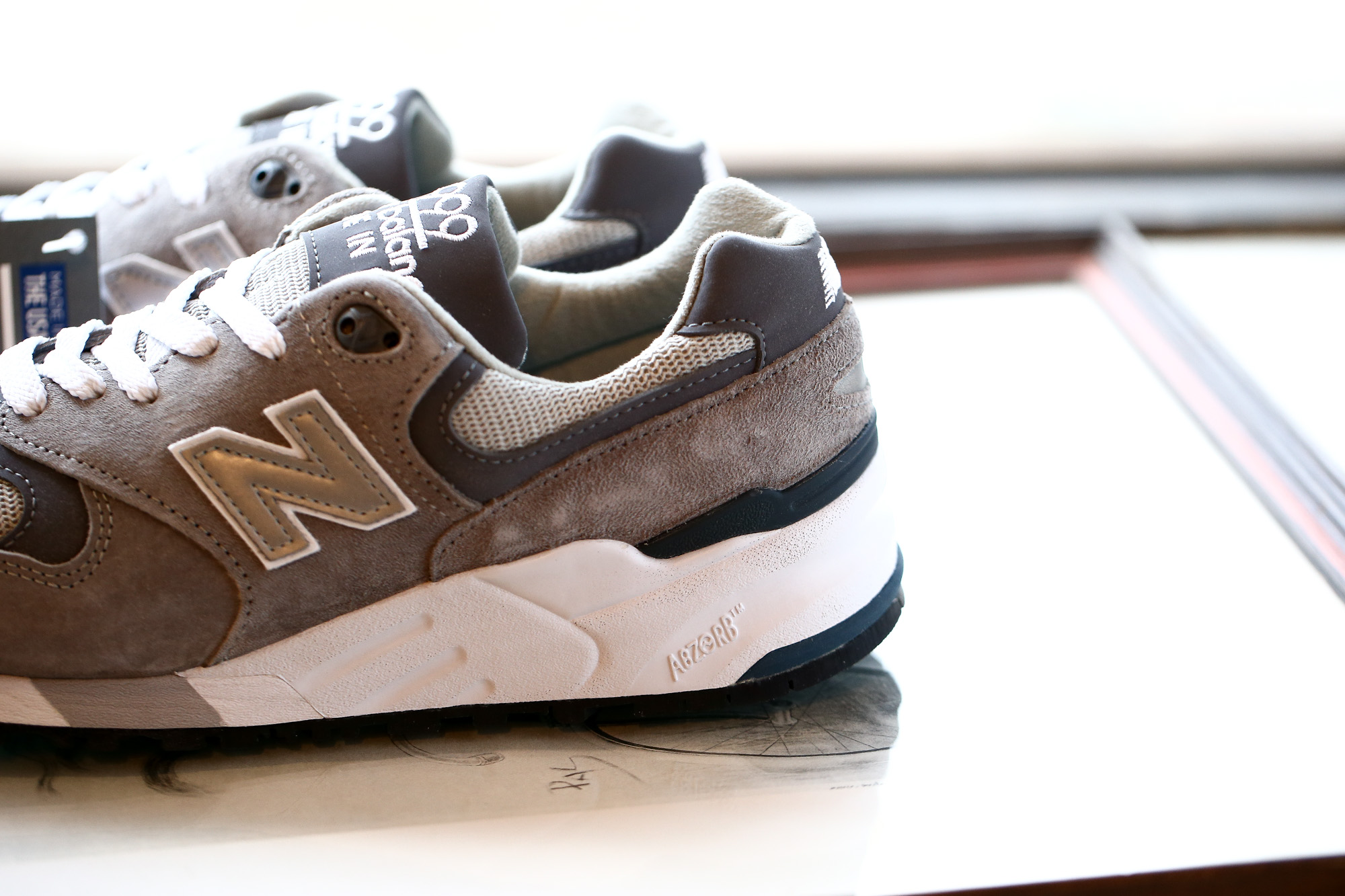 new balance (ニューバランス) M999 CGL  (CLASSICS TRADITIONNELS) LIMITED EDITION レザースニーカー GRAY (グレー・CGL) Made in USA (アメリカ製) 2018 秋冬新作 newbalance 愛知 名古屋 alto e diritto アルトエデリット