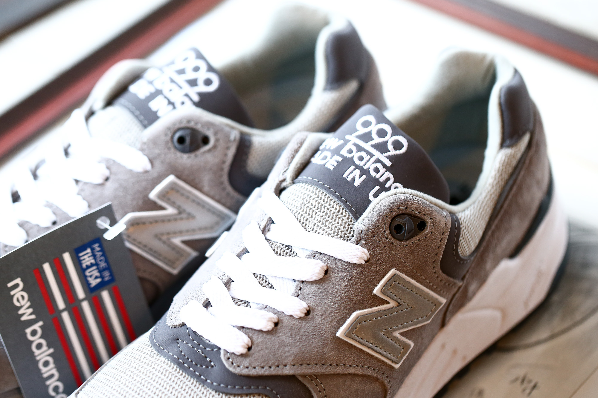 new balance (ニューバランス) M999 CGL  (CLASSICS TRADITIONNELS) LIMITED EDITION レザースニーカー GRAY (グレー・CGL) Made in USA (アメリカ製) 2018 秋冬新作 newbalance 愛知 名古屋 alto e diritto アルトエデリット