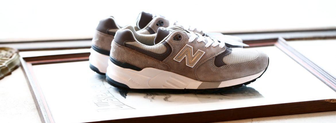 new balance (ニューバランス) M999 CGL (CLASSICS TRADITIONNELS) LIMITED EDITION レザースニーカー GRAY (グレー・CGL) Made in USA (アメリカ製) 2018 秋冬新作 newbalance 愛知 名古屋 alto e diritto アルトエデリット