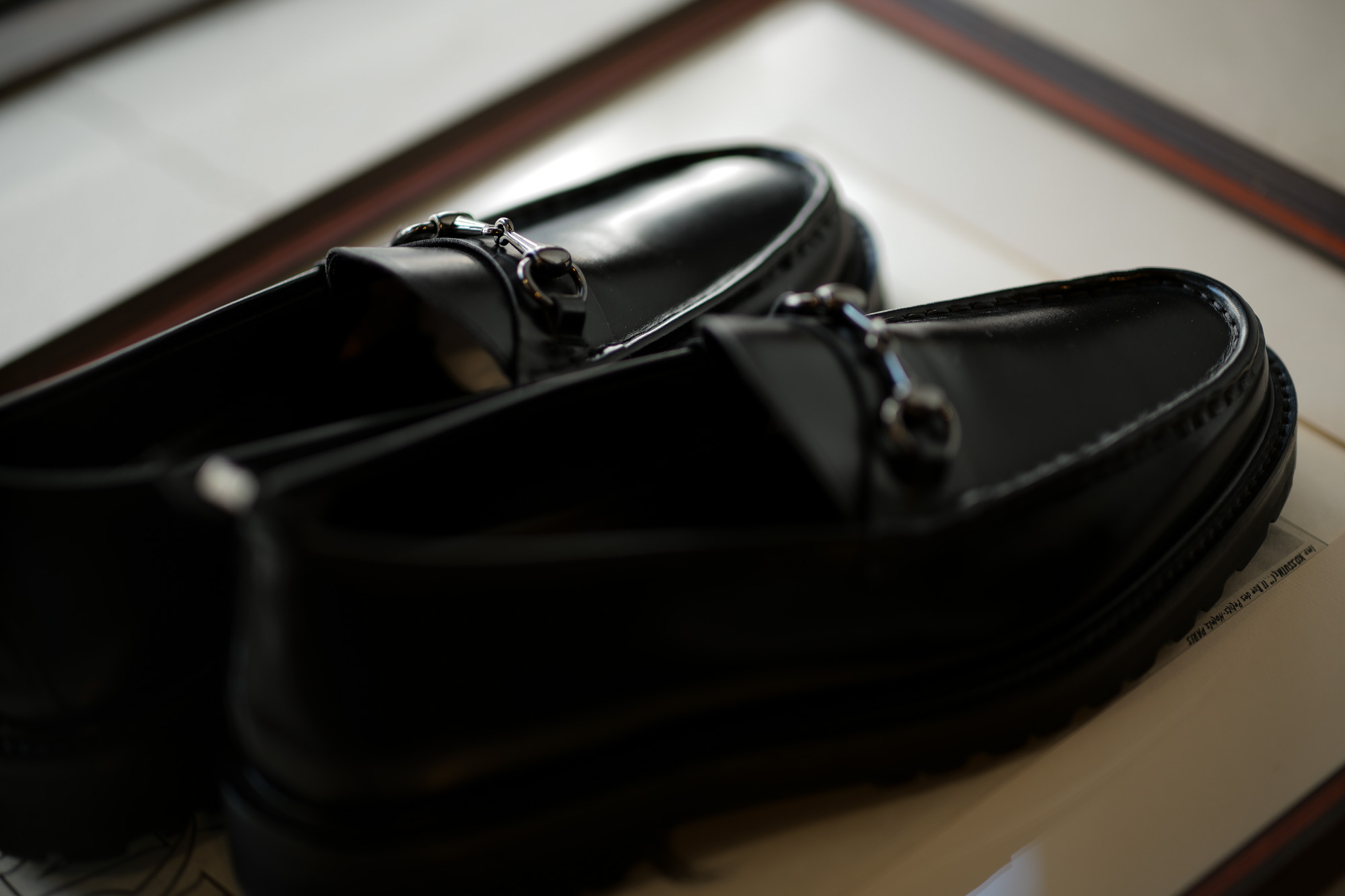 WH (ダブルエイチ) WHZ-0504 Bit Loafer (干場氏 別注 店舗限定 スペシャル モデル) TOOL-442 Last (トゥルー 442 ラスト) ANNONAY Vocalou Calf Leather ビットローファー ALL BLACK (オールブラック・BLK) MADE IN JAPAN(日本製) 2018秋冬 【限定スペシャルモデル】【ご予約受付中】愛知 名古屋 Alto e Diritto アルトエデリット yoshimasahoshiba 干場スペシャル 干場義雅