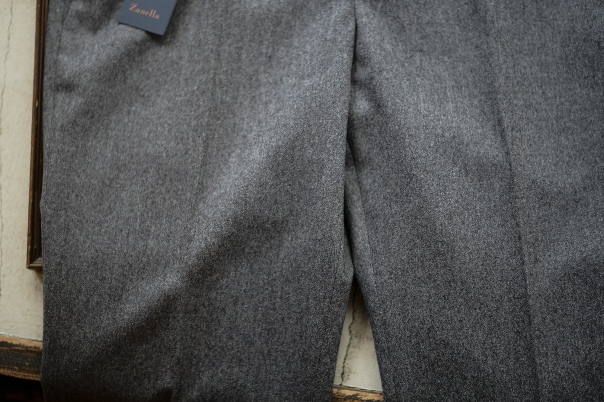 Zanella (ザネッラ) GAREY (ギャレー) SLIM FIT (スリムフィット) STRETCH SAXONY WOOL ストレッチ サキソニーウール スラックス GRAY (グレー・00030) Made in italy (イタリア製) 2018 秋冬新作 zanella 愛知 名古屋 Alto e Diritto アルト エ デリット alto e diritto アルトエデリット 42,44,46,48,50,52