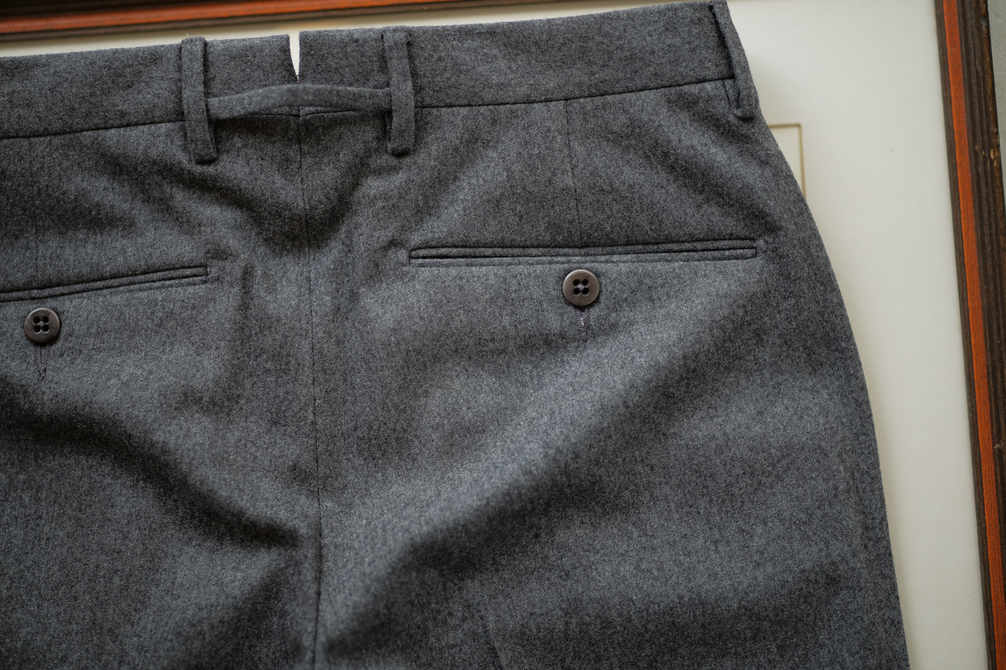 Zanella (ザネッラ) GAREY (ギャレー) SLIM FIT (スリムフィット) STRETCH SAXONY WOOL ストレッチ サキソニーウール スラックス GRAY (グレー・00030) Made in italy (イタリア製) 2018 秋冬新作 zanella 愛知 名古屋 Alto e Diritto アルト エ デリット alto e diritto アルトエデリット 42,44,46,48,50,52