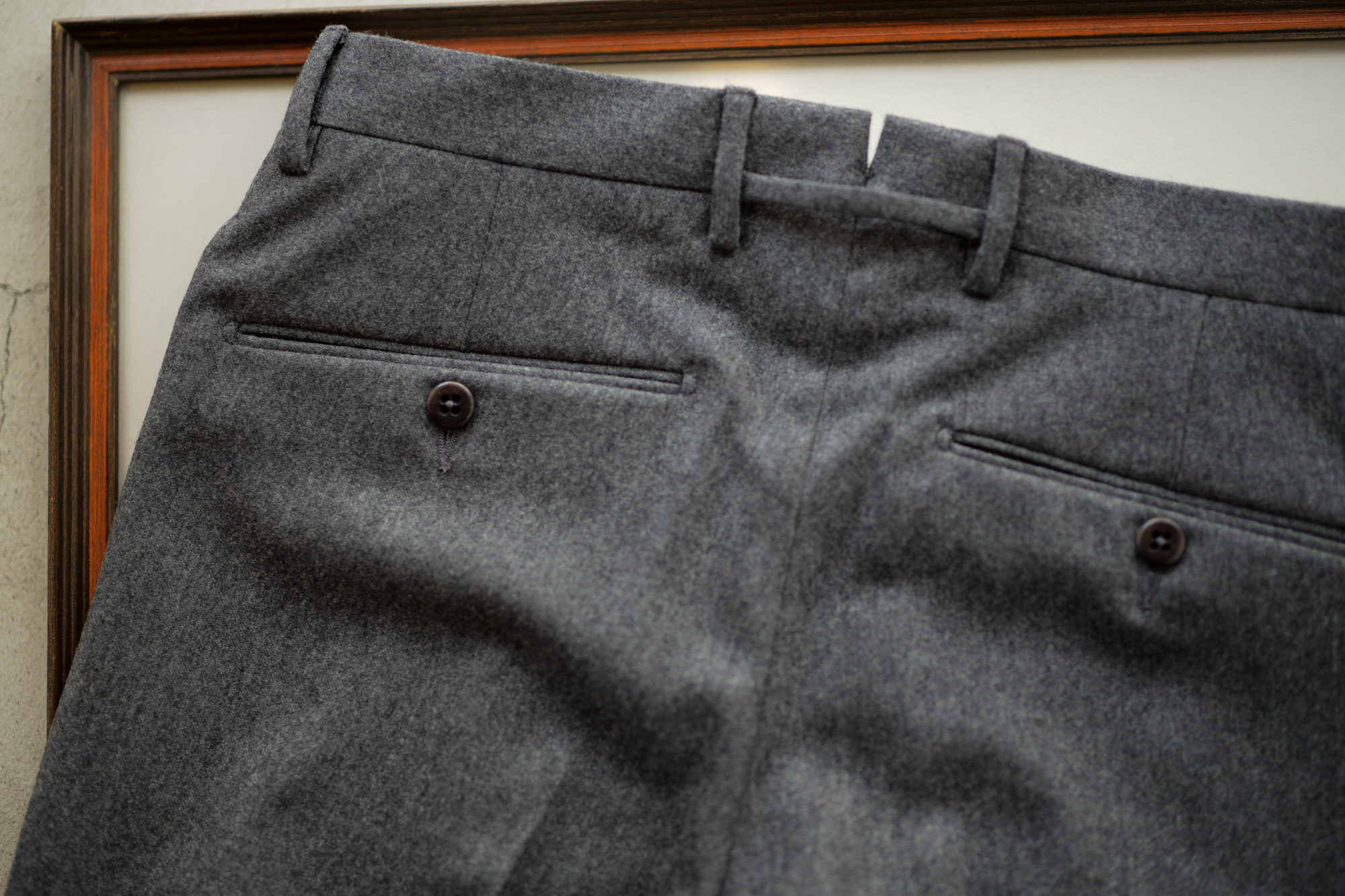 Zanella (ザネッラ) GREG (グレッグ) SLIM FIT (スリムフィット) STRETCH SAXONY WOOL ストレッチ サキソニーウール ワンプリーツ スラックス GRAY (グレー・00030) Made in italy (イタリア製) 2018 秋冬新作 zanella 愛知 名古屋 Alto e Diritto アルト エ デリット alto e diritto アルトエデリット 42,44,46,48,50,52