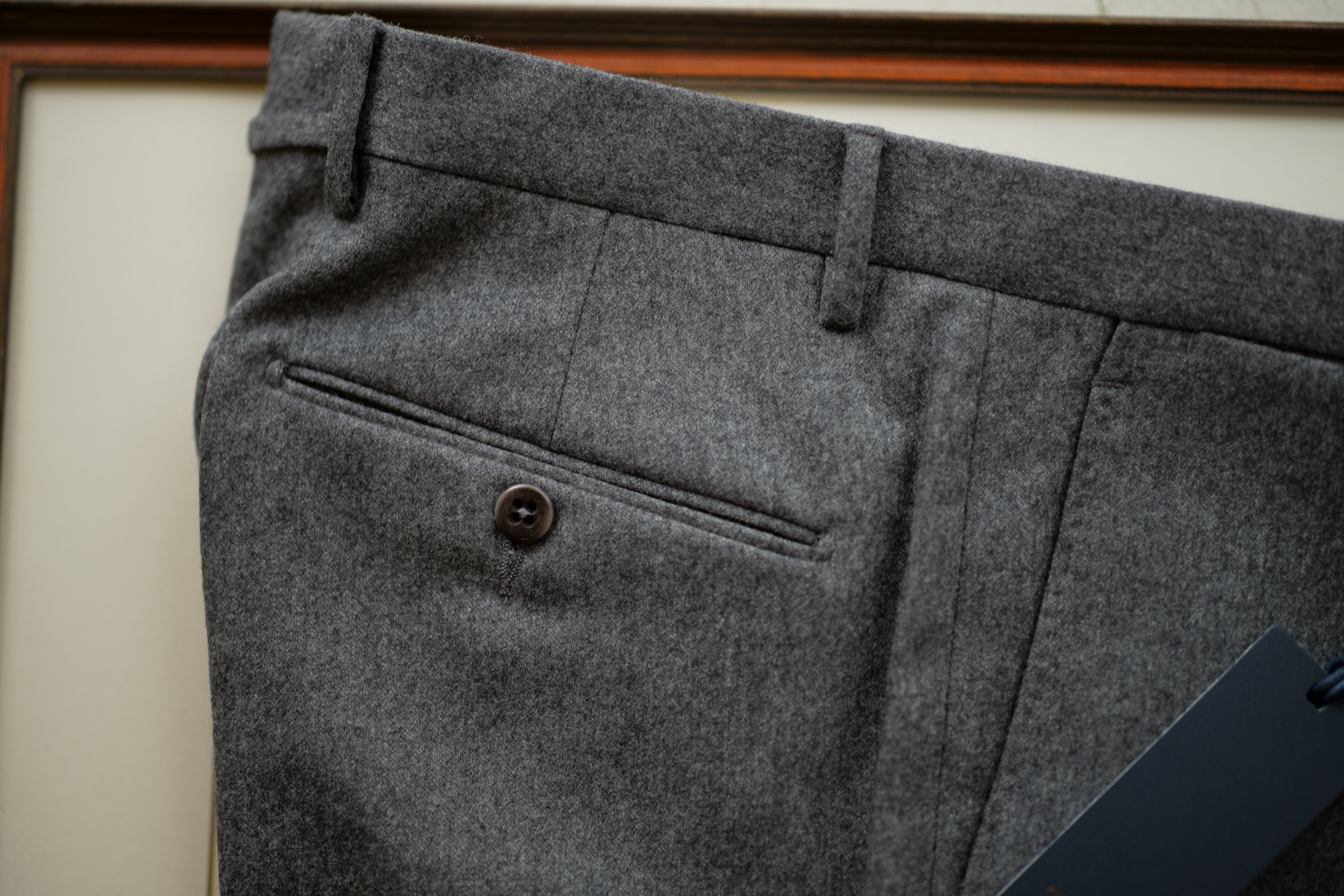 Zanella (ザネッラ) GREG (グレッグ) SLIM FIT (スリムフィット) STRETCH SAXONY WOOL ストレッチ サキソニーウール ワンプリーツ スラックス GRAY (グレー・00030) Made in italy (イタリア製) 2018 秋冬新作 zanella 愛知 名古屋 Alto e Diritto アルト エ デリット alto e diritto アルトエデリット 42,44,46,48,50,52