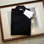 Cruciani (クルチアーニ) Cashmere Mock Neck Sweater (カシミヤ モックネック セーター) Cashmere 100% ハイゲージ カシミヤニット モックネック セーター NAVY (ネイビー・5544H) made in italy (イタリア製) 2018 秋冬新作のイメージ