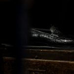 ENZO BONAFE (エンツォボナフェ) ART.3713 Coin Loafer コインローファー Crocodile クロコダイル エキゾチックレザーシューズ COCCO NERO (ブラック) made in italy (イタリア製) 2018秋冬新作のイメージ