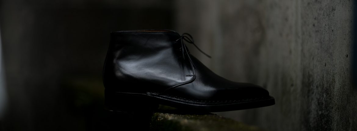 ENZO BONAFE(エンツォボナフェ) ART.3722 Chukka boots チャッカブーツ TEJUS テジュー リザードレザー ノルベジェーゼ製法 エキゾチックレザーブーツ BLACK ・2290(ブラック・2290) made in italy (イタリア製) 2018 秋冬 【ご予約受付中】 enzobonafe ボナフェ ブーツ チャッカ 愛知 名古屋 Alto e Diritto アルト エ デリット ドカゲ リザード