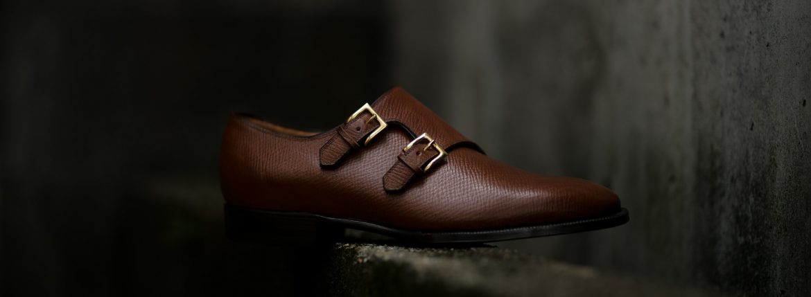 ENZO BONAFE(エンツォボナフェ) EB-36 Double Monk Strap Shoes INCA Leather ダブルモンクストラップシューズ NERO (ブラック) made in italy (イタリア製) 2018 秋冬 【Special Model】【ご予約受付中】のイメージ