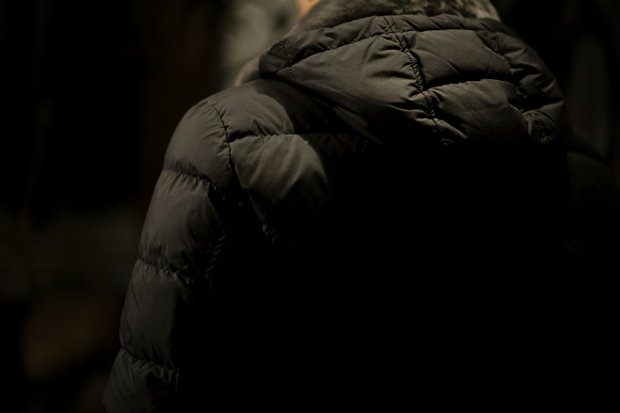 HERNO(ヘルノ) PI0475U N-3B Nylon Down Jacket (ナイロン ダウン ジャケット) POLAR-TECH (ポーラテック) 撥水 ナイロン ダウン ジャケット BLACK (ブラック・9300) 2018 秋冬新作 alto e dirittoアルトエデリット 42,44,46,48,50,52