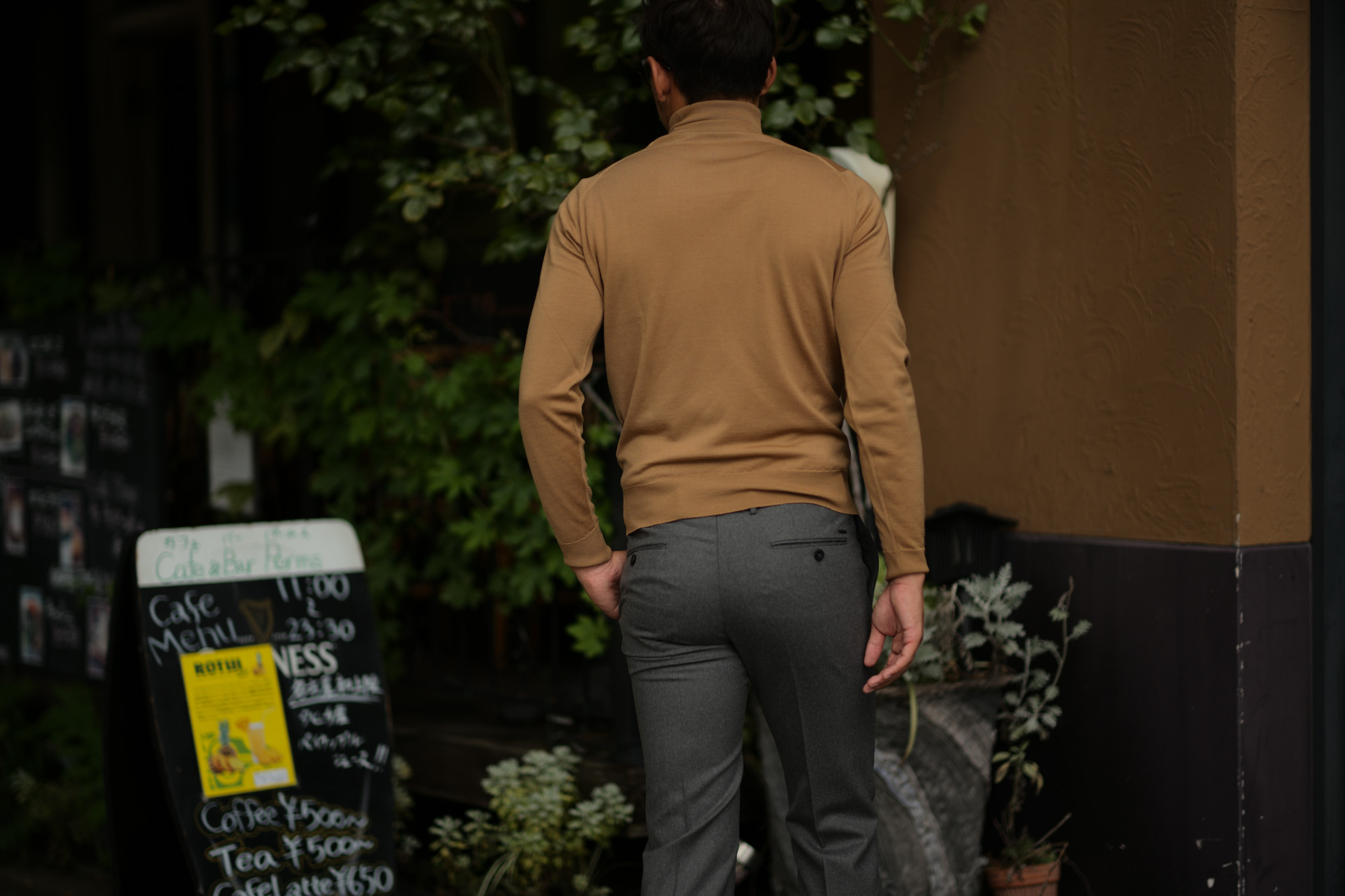 JOHN SMEDLEY (ジョンスメドレー) ORTA (オルタ) 30G Merino Wool (30ゲージメリノウール) タートルネックセーター CAMEL(キャメル) Made in England (イギリス製) 2018 秋冬新作 johnsmedley ジョンスメドレー 愛知 名古屋 Alto e Diritto アルト エ デリット alto e diritto altoediritto アルトエデリット タートル