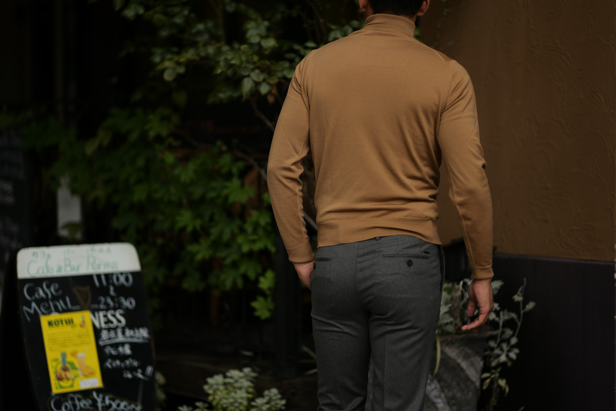 JOHN SMEDLEY (ジョンスメドレー) ORTA (オルタ) 30G Merino Wool (30ゲージメリノウール) タートルネックセーター CAMEL(キャメル) Made in England (イギリス製) 2018 秋冬新作 johnsmedley ジョンスメドレー 愛知 名古屋 Alto e Diritto アルト エ デリット alto e diritto altoediritto アルトエデリット タートル