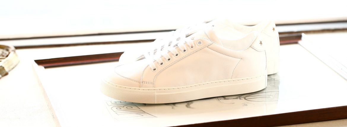 Pantofola d'Oro (パントフォラドーロ) TSL20 CALF LEATHER ローカット レザー スニーカー WHITE (ホワイト・WHT) made in italy (イタリア製) 2018 秋冬新作 愛知 名古屋 alto e diritto altoediritto pantofoladoro パントフォラドーロ