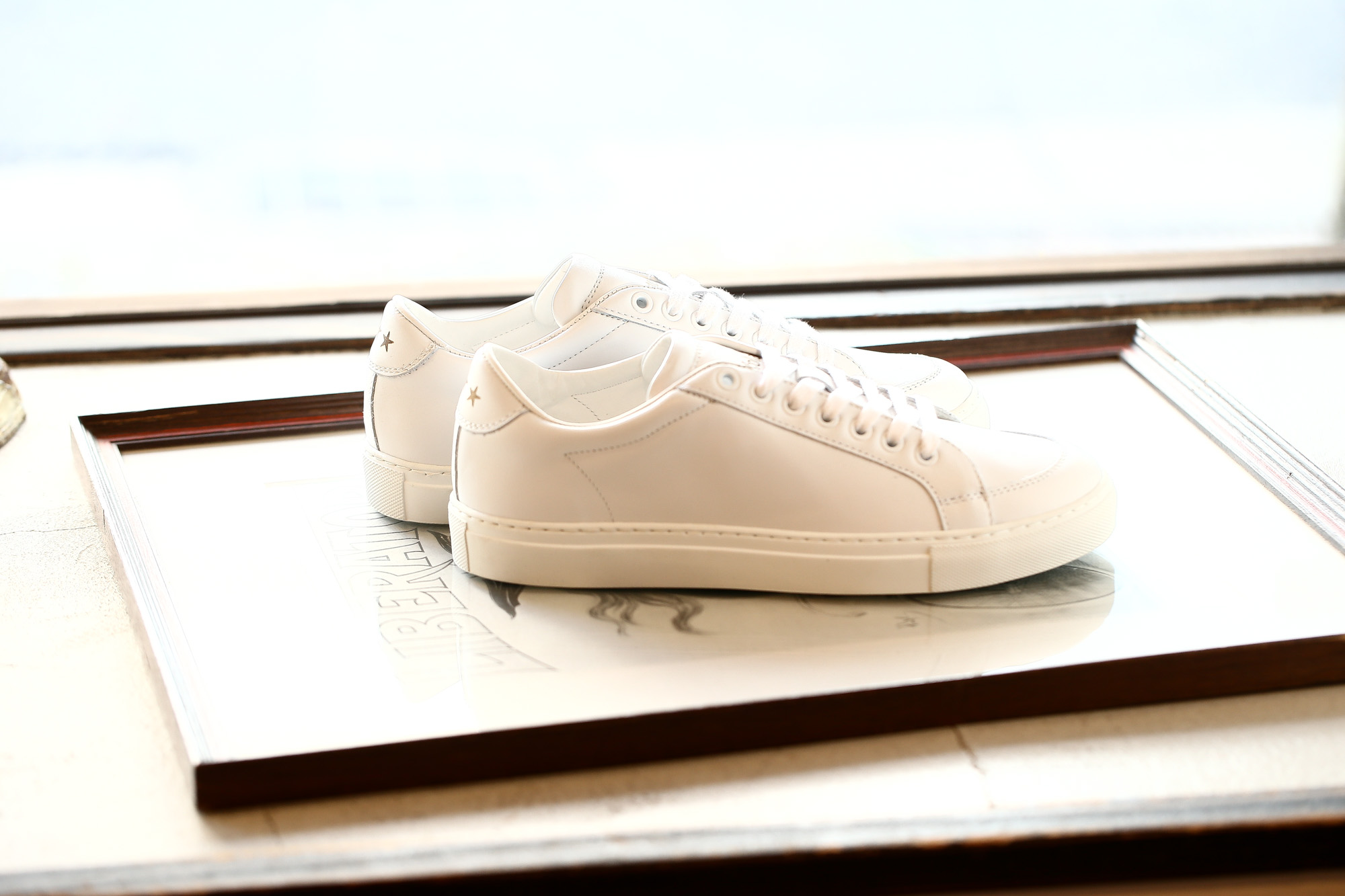 Pantofola d'Oro (パントフォラドーロ) TSL20 CALF LEATHER ローカット レザー スニーカー WHITE (ホワイト・WHT) made in italy (イタリア製) 2018 秋冬新作 愛知 名古屋 alto e diritto altoediritto pantofoladoro パントフォラドーロ