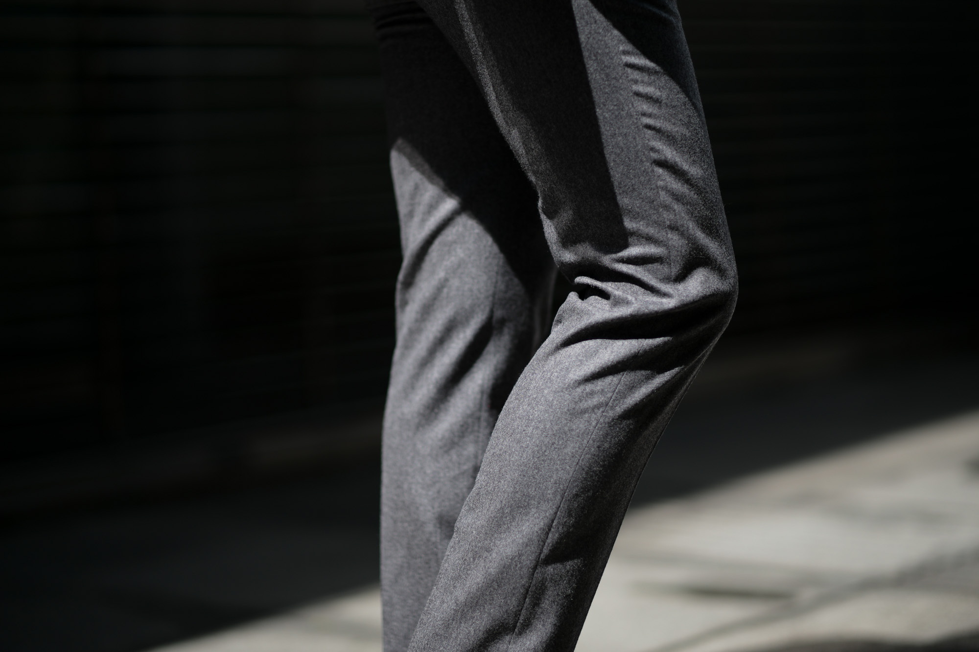 Zanella (ザネッラ) GREG (グレッグ) SLIM FIT (スリムフィット) STRETCH SAXONY WOOL ストレッチ サキソニーウール ワンプリーツ スラックス GRAY (グレー・00030) Made in italy (イタリア製) 2018 秋冬新作 zanella 愛知 名古屋 Alto e Diritto アルト エ デリット alto e diritto アルトエデリット 42,44,46,48,50,52