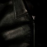 Cuervo (クエルボ) Satisfaction Leather Collection (サティスファクション レザー コレクション) TOM (トム) BUFFALO LEATHER (バッファロー レザー) シングル ライダース ジャケット BLACK (ブラック) MADE IN JAPAN (日本製) 2019 春夏のイメージ