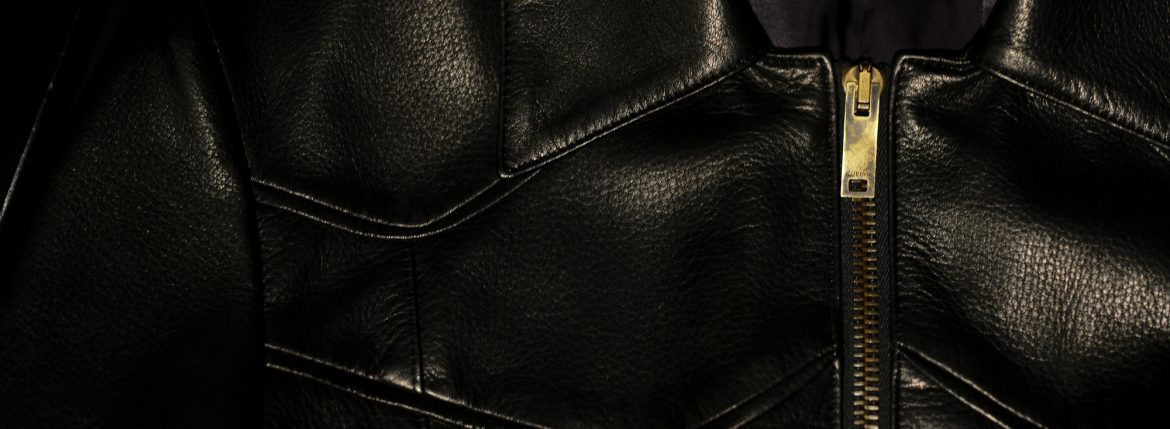 Cuervo (クエルボ) Satisfaction Leather Collection (サティスファクション レザー コレクション) East West(イーストウエスト) SMOKE(スモーク) BUFFALO LEATHER (バッファロー レザー) レザージャケット BLACK(ブラック) MADE IN JAPAN (日本製) 2019 春夏 愛知 名古屋 altoediritto アルトエデリット 洋服屋 レザージャケット サウスパラディソ eastwest