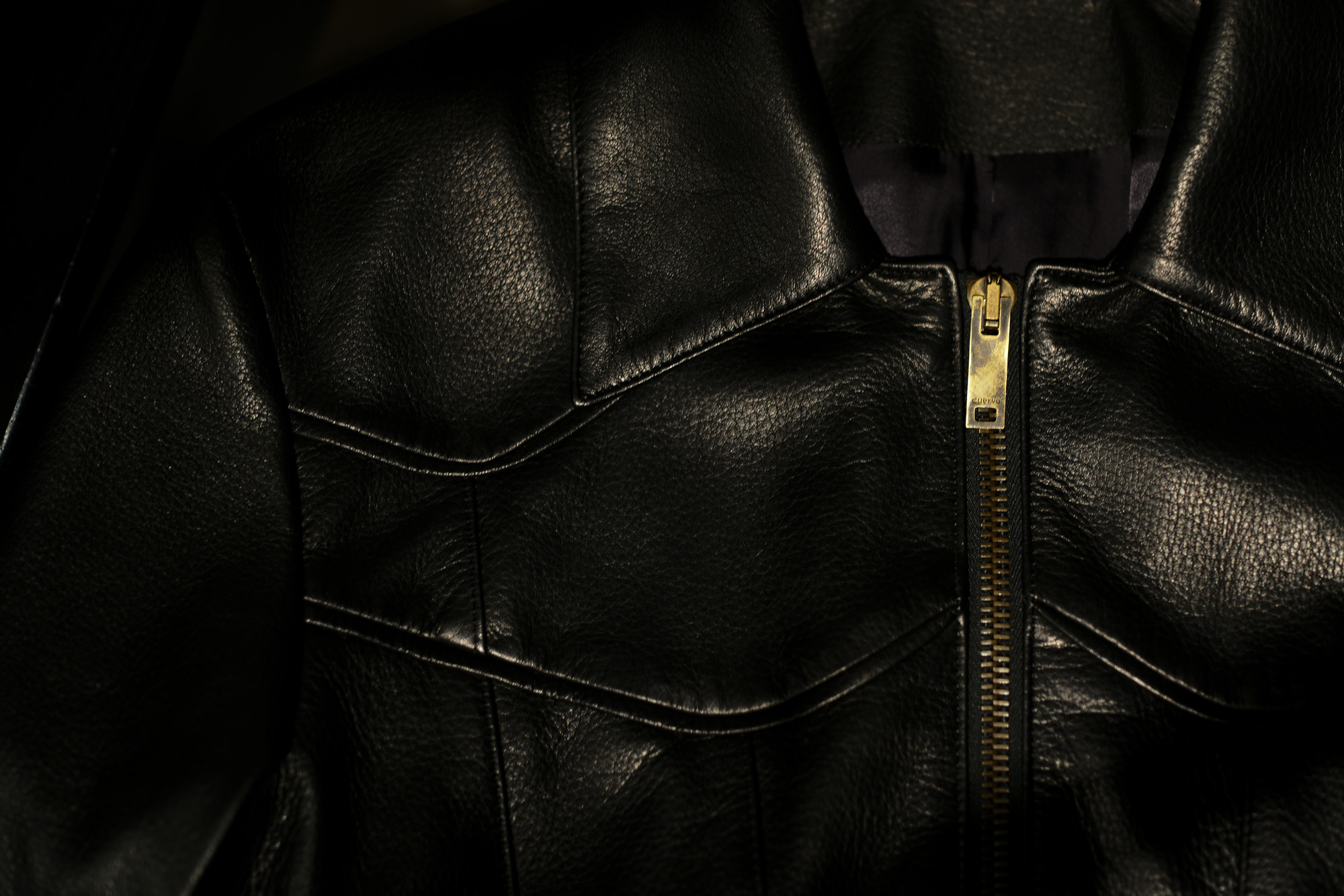 Cuervo (クエルボ) Satisfaction Leather Collection (サティスファクション レザー コレクション) East West(イーストウエスト)  SMOKE(スモーク) BUFFALO LEATHER (バッファロー レザー) レザージャケット BLACK(ブラック) MADE IN JAPAN (日本製) 2019 春夏 愛知 名古屋 altoediritto アルトエデリット 洋服屋 レザージャケット サウスパラディソ eastwest