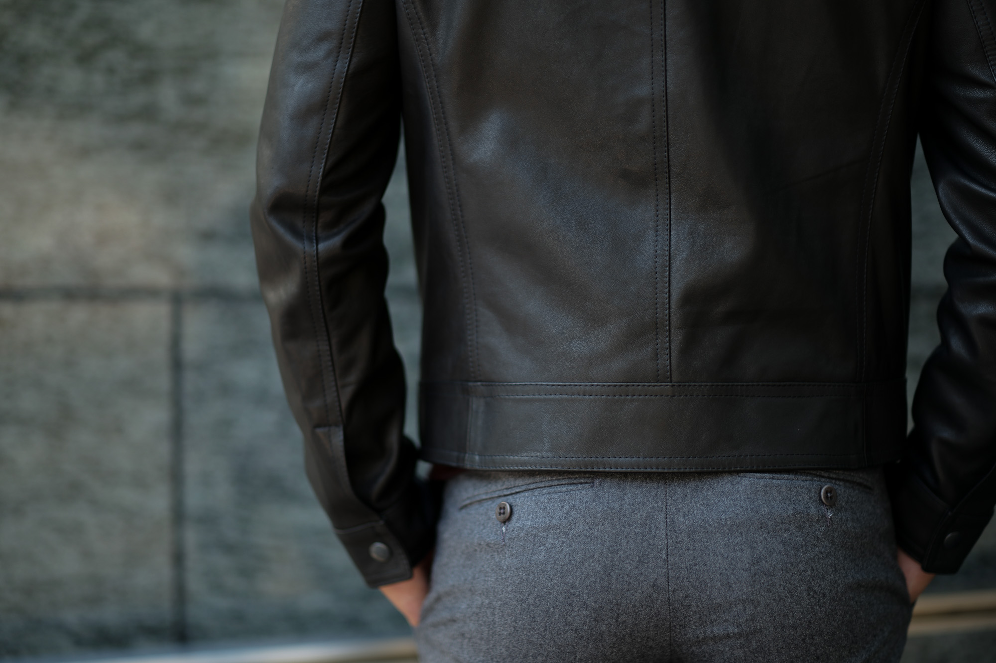 EMMETI(エンメティ) JURI(ユリ) Lambskin nappa シングルライダース レザージャケット NERO (ブラック) made in italy (イタリア製) 2018 秋冬新作 【第4便ご予約受付中】 愛知 alto e diritto アルトエデリット altoediritto 干場さん 干場着 ユーリ