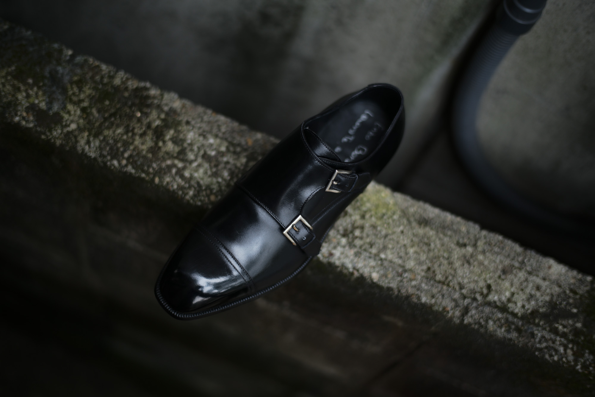 ENZO BONAFE (エンツォボナフェ) ART.EB-02 Double Monk Strap Shoes Horween Shell Cordovan Leather ホーウィン社シェルコードバンレザー ダブルモンクストラップシューズ NERO (ブラック) made in italy (イタリア製) 2019春夏 enzobonafe eb02 ダブルモンク コードバン 愛知 名古屋 Alto e Diritto アルト エ デリット alto e diritto altoediritto アルトエデリット