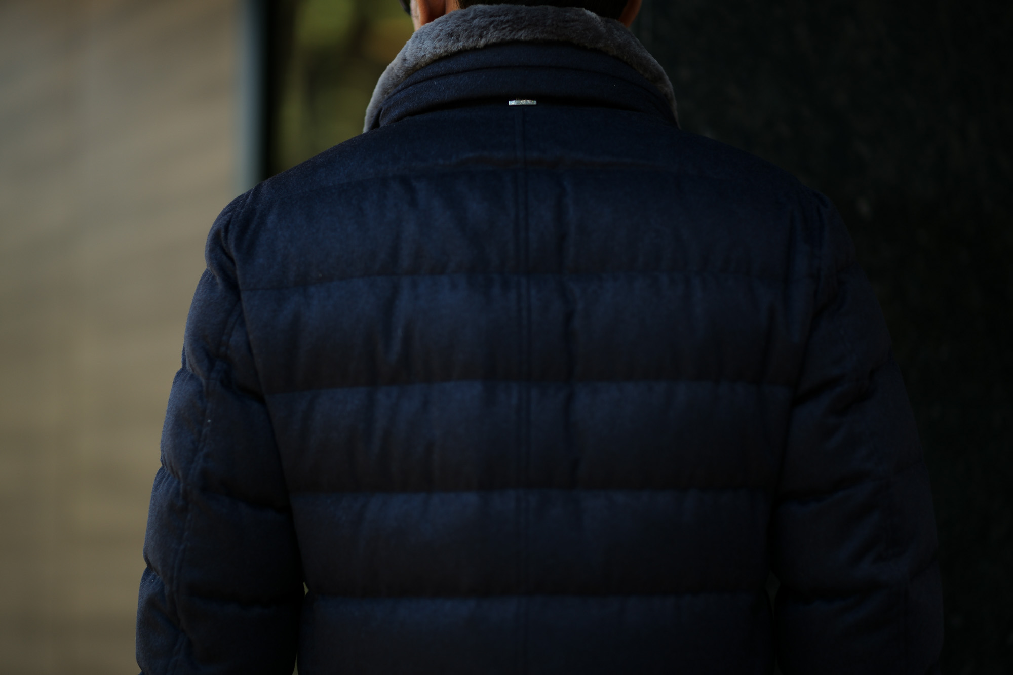 HERNO(ヘルノ) PI0439U Silk Cashmere Down coat (シルク カシミア ダウン コート) PIACENZA (ピアツェンツァ) DROP GLIDE NYLON ULTRALIGHT 撥水 シルク カシミア ダウン コート NAVY (ネイビー・9200) Made in italy (イタリア製) 2018 秋冬新作 alto e dirittoアルトエデリット 42,44,46,48,50,52