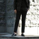 INCOTEX (インコテックス) N35 SLIM FIT (1NG035R) TECHNO FLANNEL URBAN TRAVELLER (テクノ フランネル アーバン トラベラー) ストレッチ ウォッシャブル フランネル ウール スラックス BLACK (ブラック・990) 2018 秋冬新作のイメージ