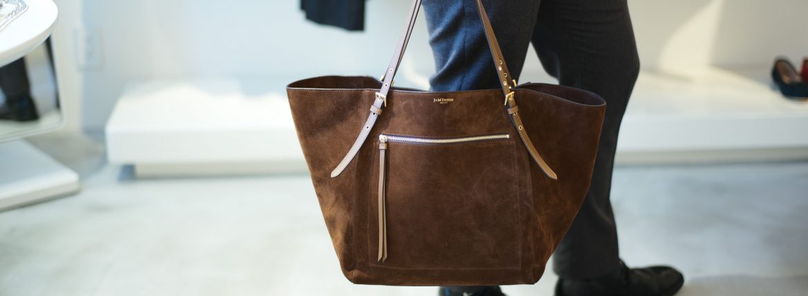 J&M DAVIDSON Tote Bag 01676 Brown // 2018 秋冬新作 ジェイアンドエムデヴィッドソン jandmdavidson ジェイエム 愛知 名古屋 alto e diritto アルトエデリット