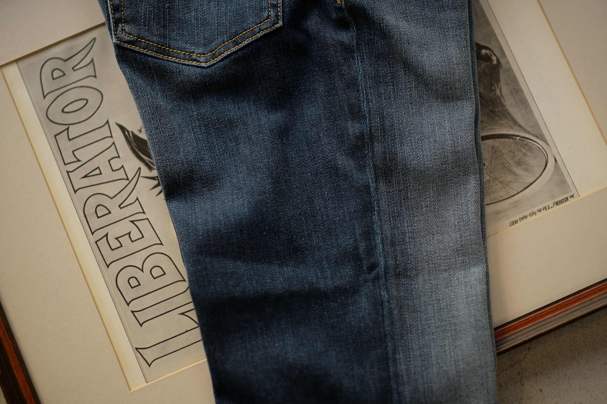 MOORER (ムーレー) GIOTTO-DC102 (ジオット) Japanese Fabric Comfort Denim (コンフォートデニム) ストレッチ ジーンズ デニムパンツ LAVAGGIO 6007 (ブルー) Made in italy (イタリア製) 2018 秋冬新作 愛知 名古屋 alto e diritto アルトエデリット ムーレー デニム ジーパン