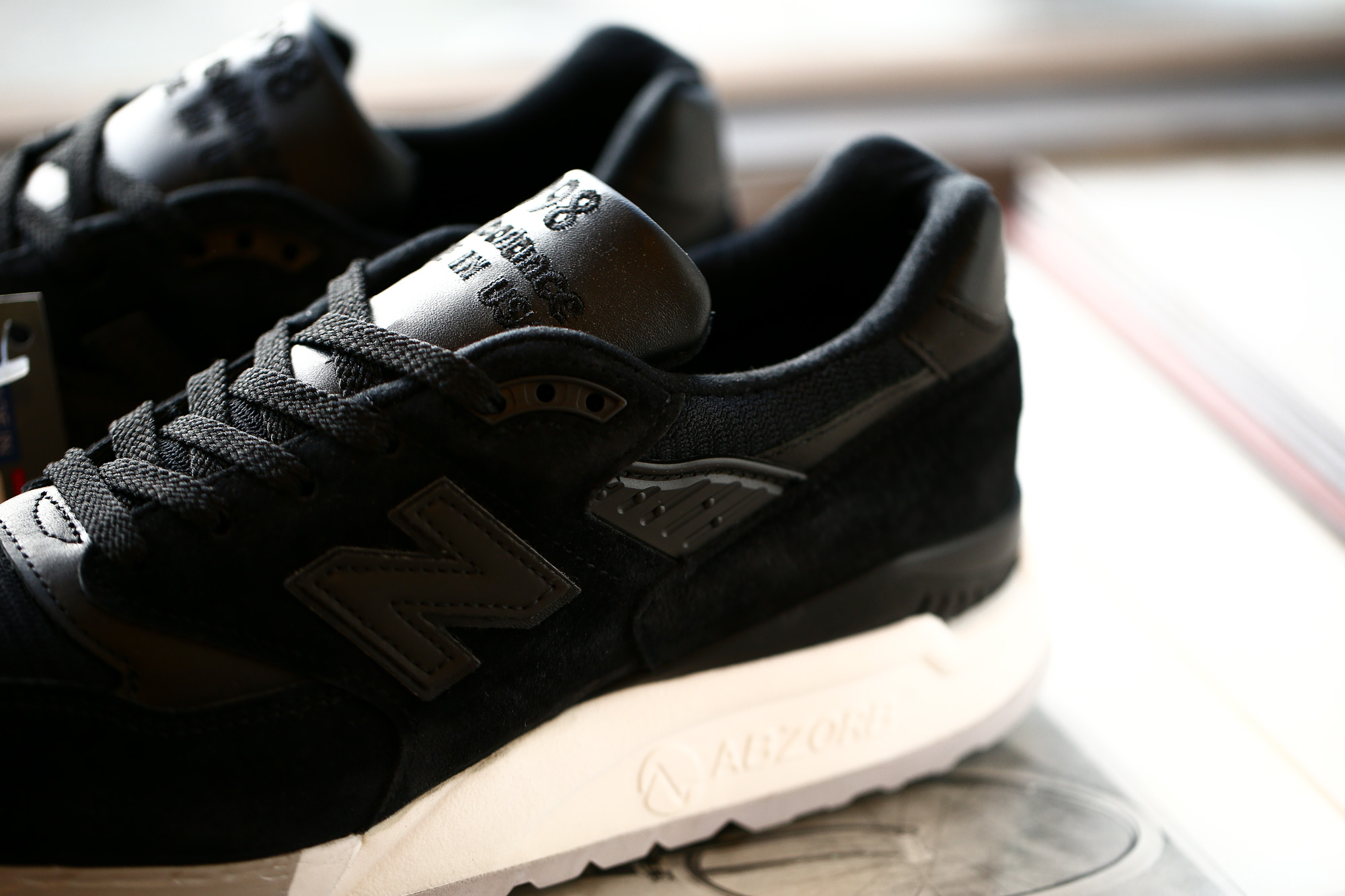 new balance (ニューバランス) M998 NJ (CLASSICS TRADITIONNELS) LIMITED EDITION レザースニーカー BLACK (ブラック・NJ) Made in USA (アメリカ製) 2018 秋冬新作 newbalance 愛知 名古屋 alto e diritto altoediritto アルトエデリット